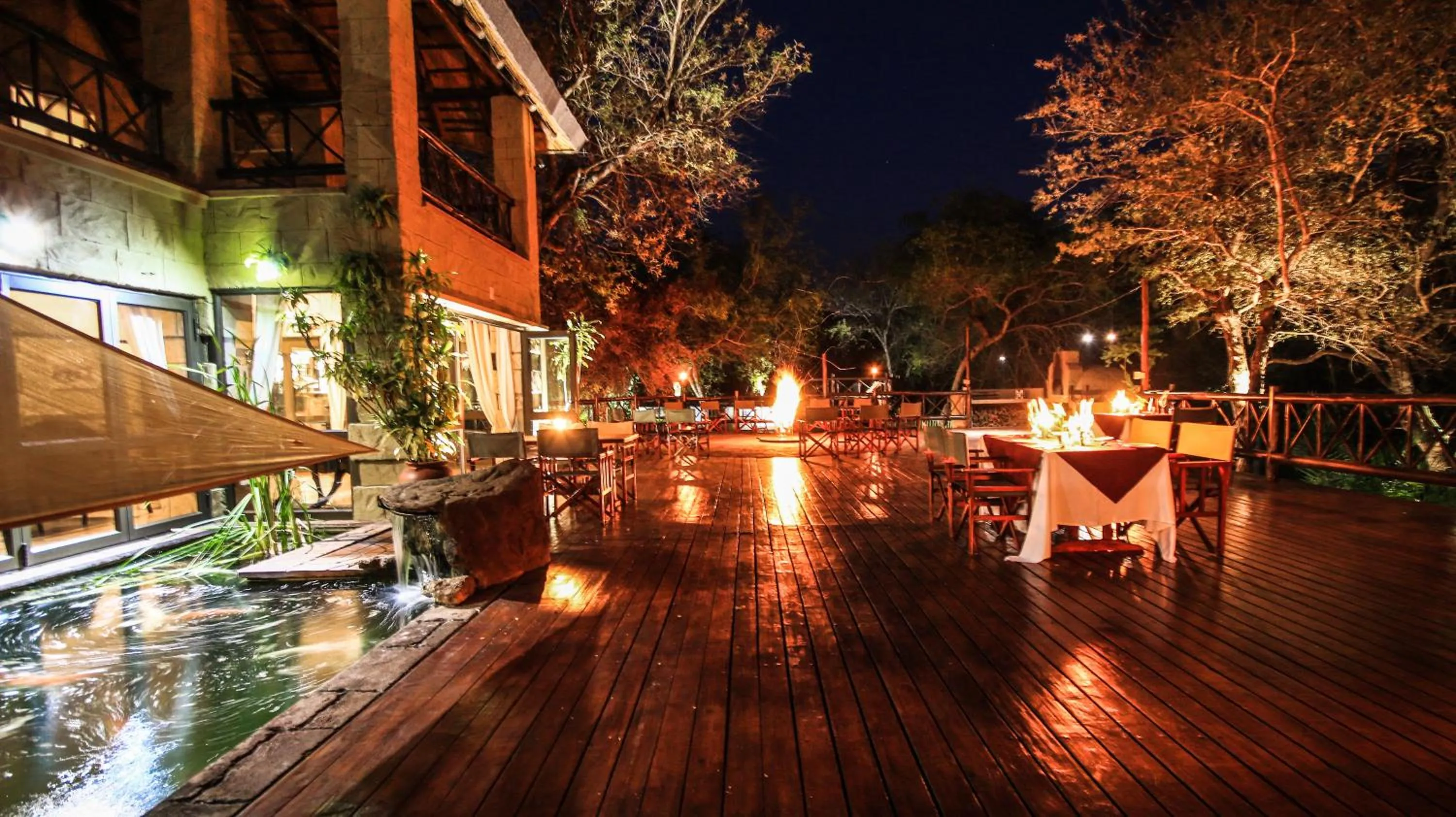 Restaurant/places to eat in Grand Kruger Lodge and Spa