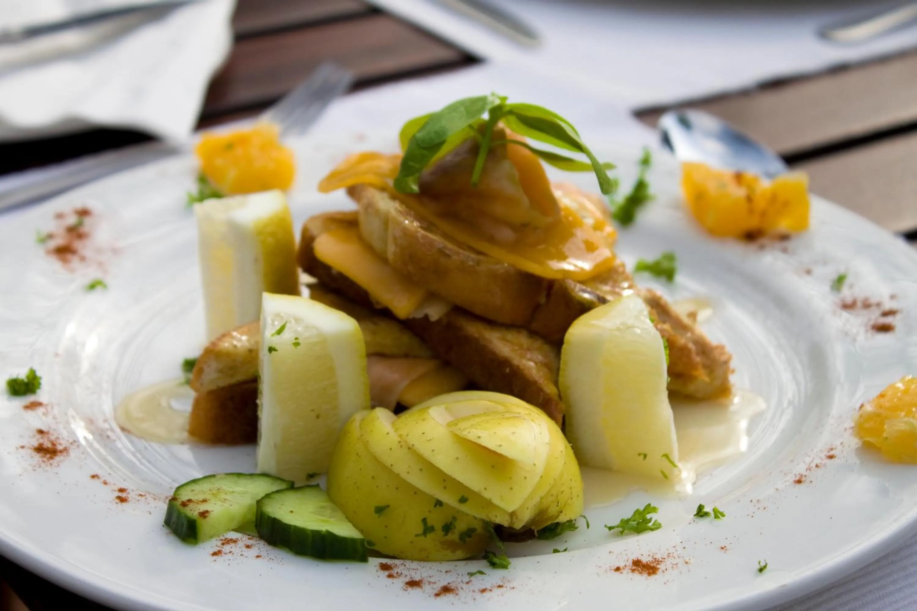 Food close-up in Grand Kruger Lodge and Spa