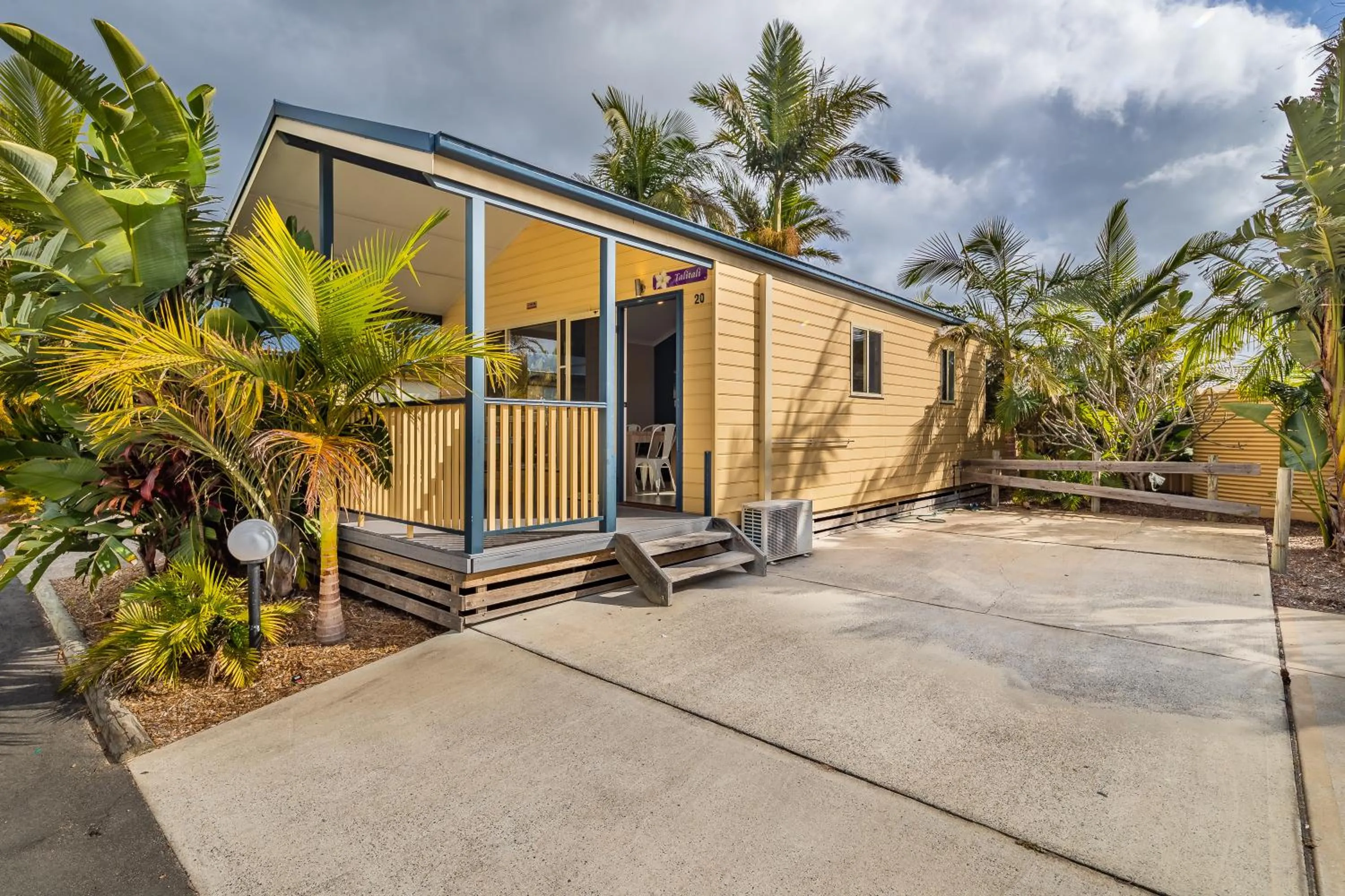 Patio in Ingenia Holidays Soldiers Point