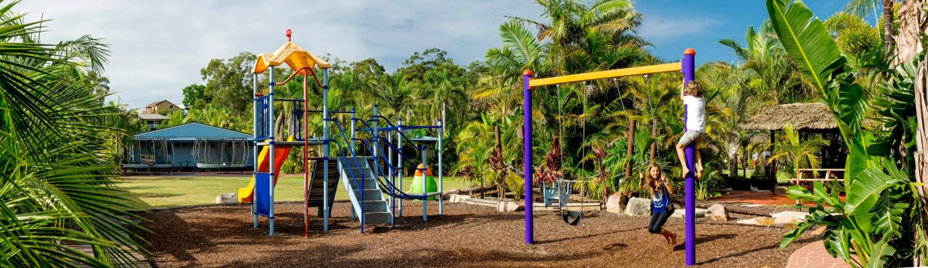 Children play ground in Ingenia Holidays Soldiers Point