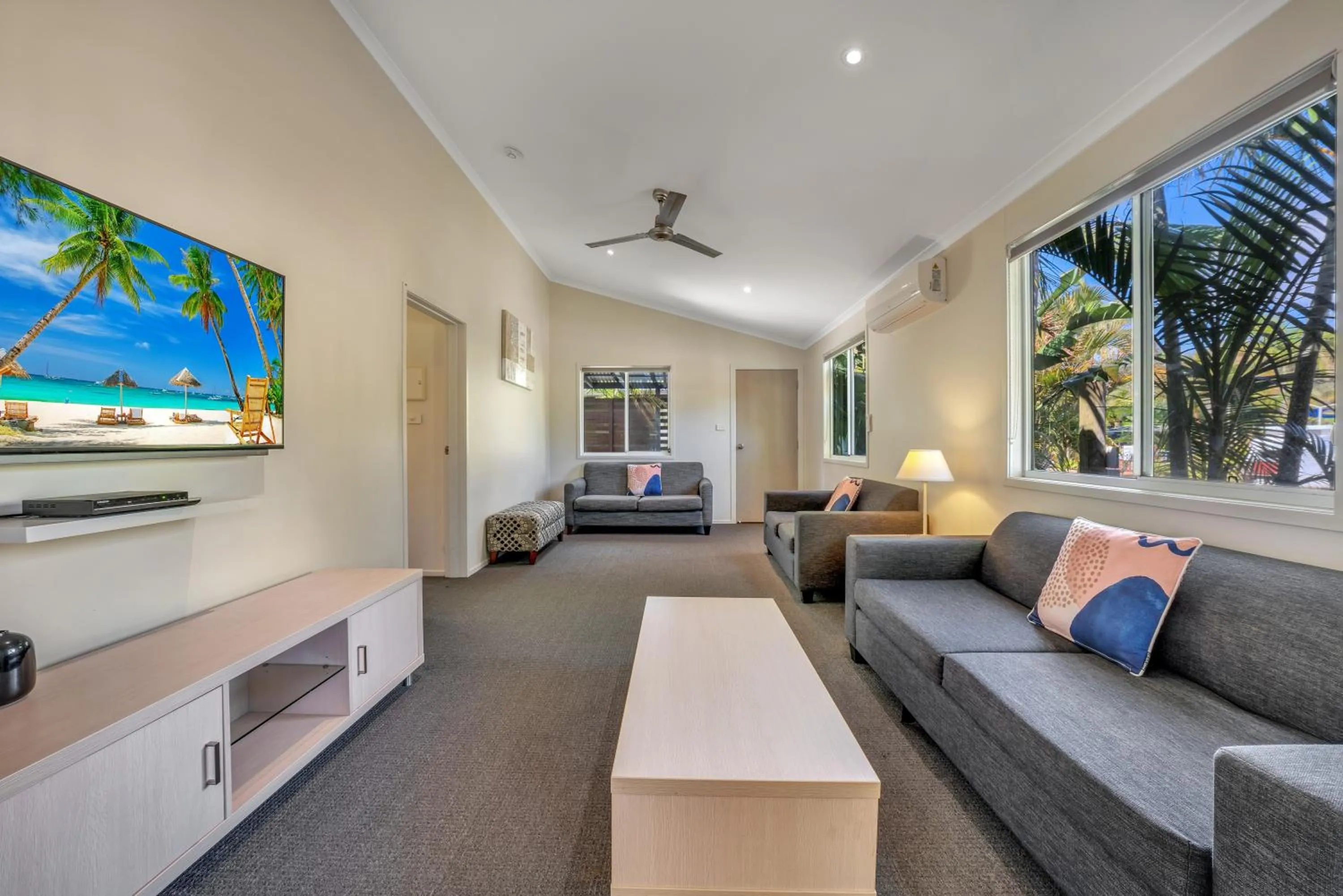 Living room in Ingenia Holidays Soldiers Point