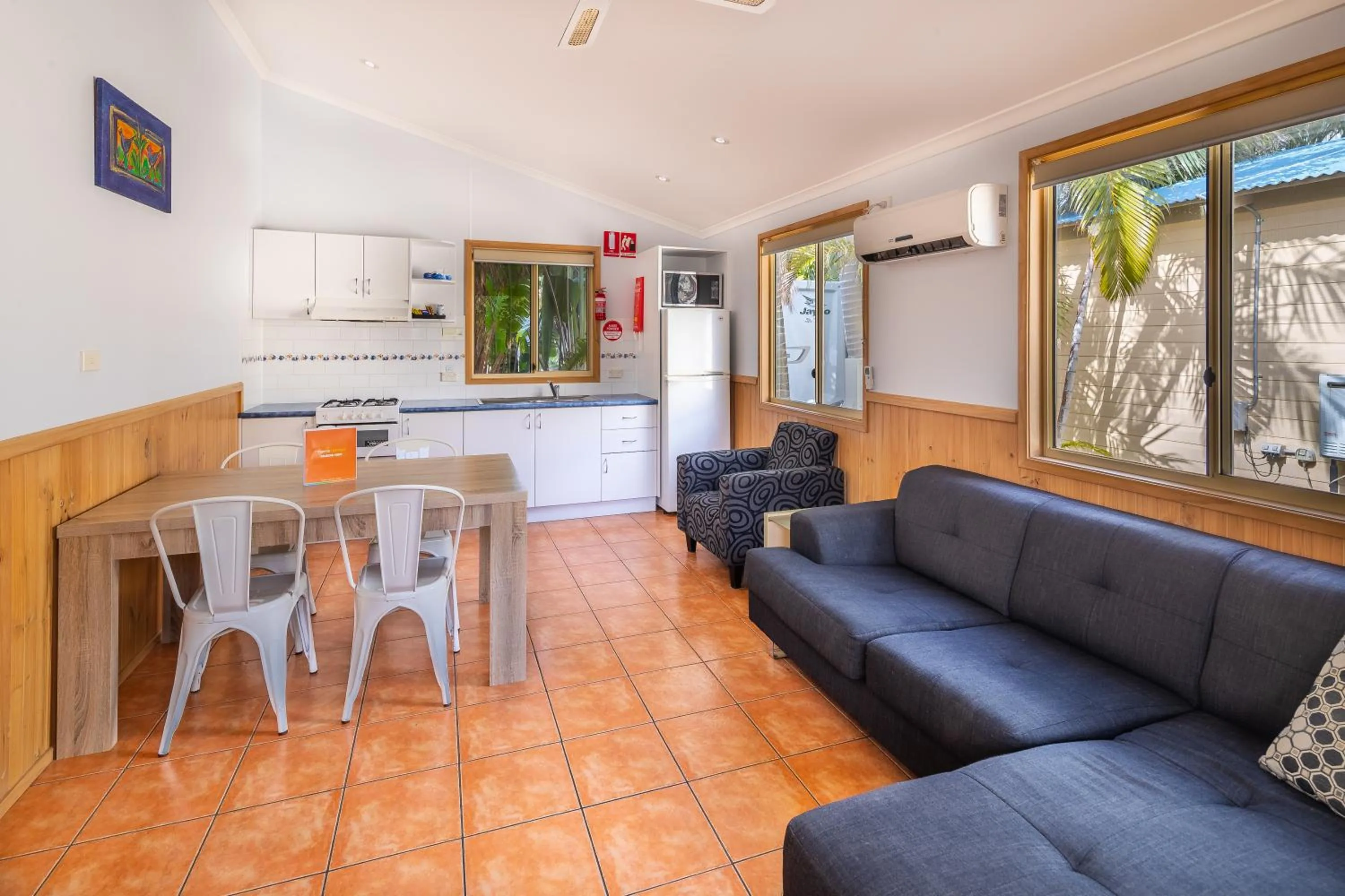 Dining area in Ingenia Holidays Soldiers Point