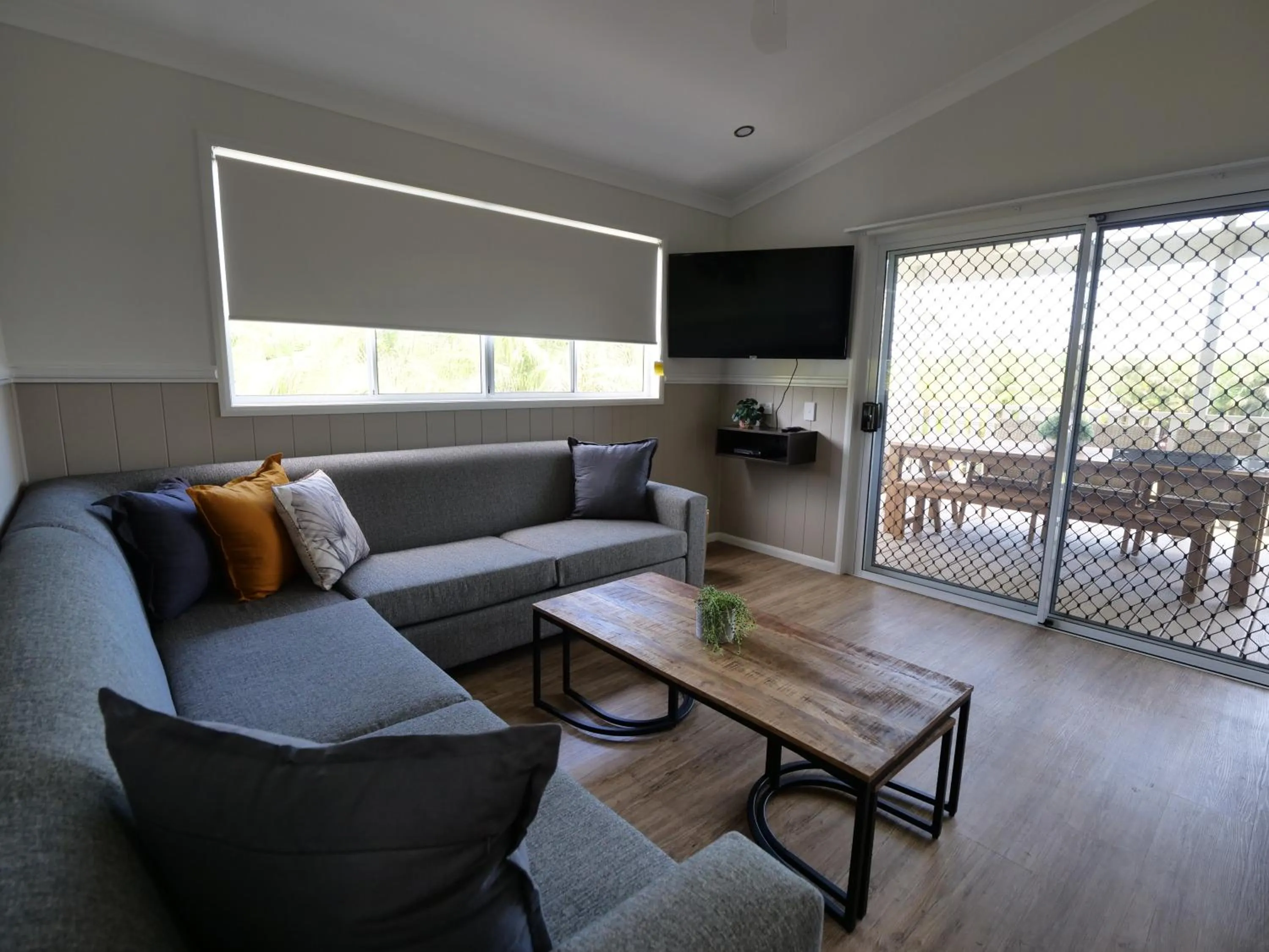 Living room in Ingenia Holidays Soldiers Point