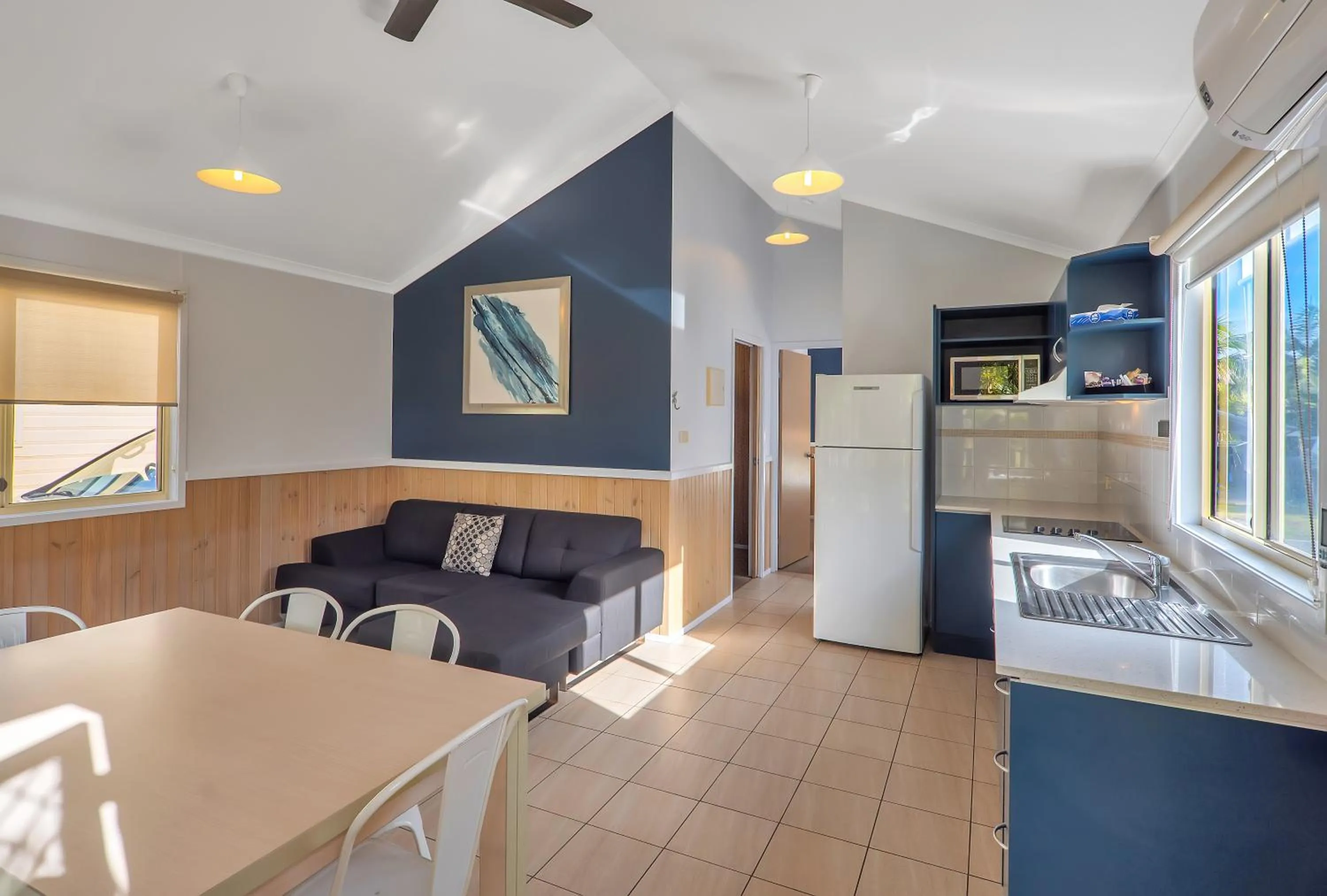 Living room in Ingenia Holidays Soldiers Point