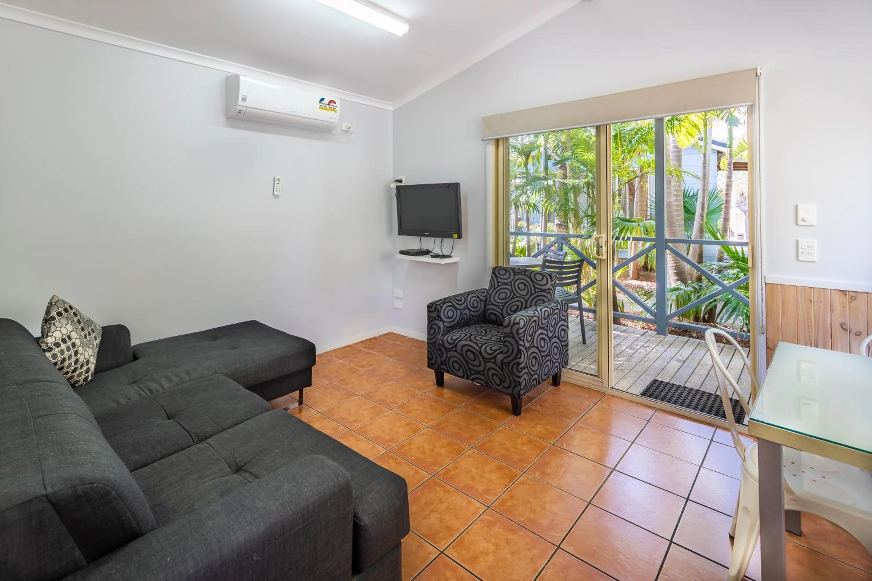 Living room in Ingenia Holidays Soldiers Point