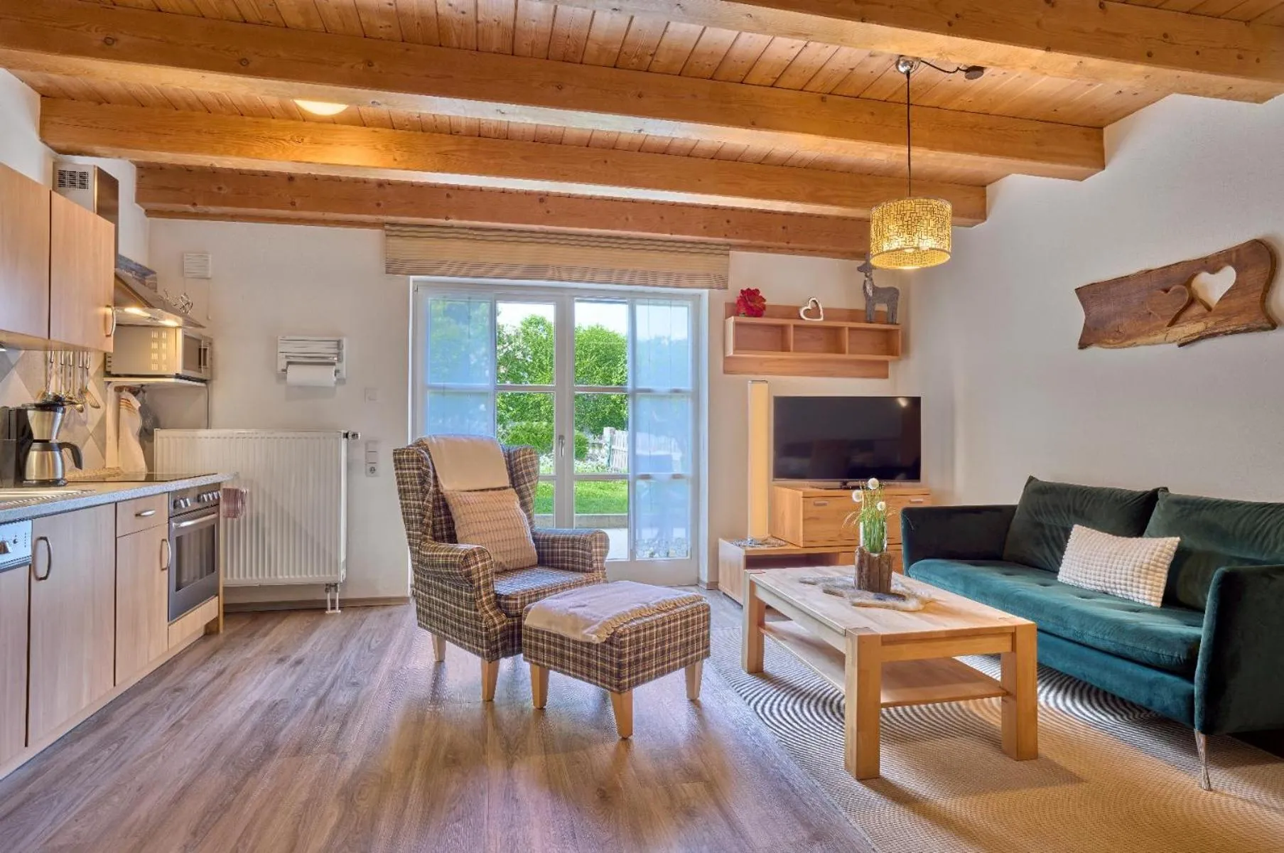 Living room in Ferienhaus Isolde