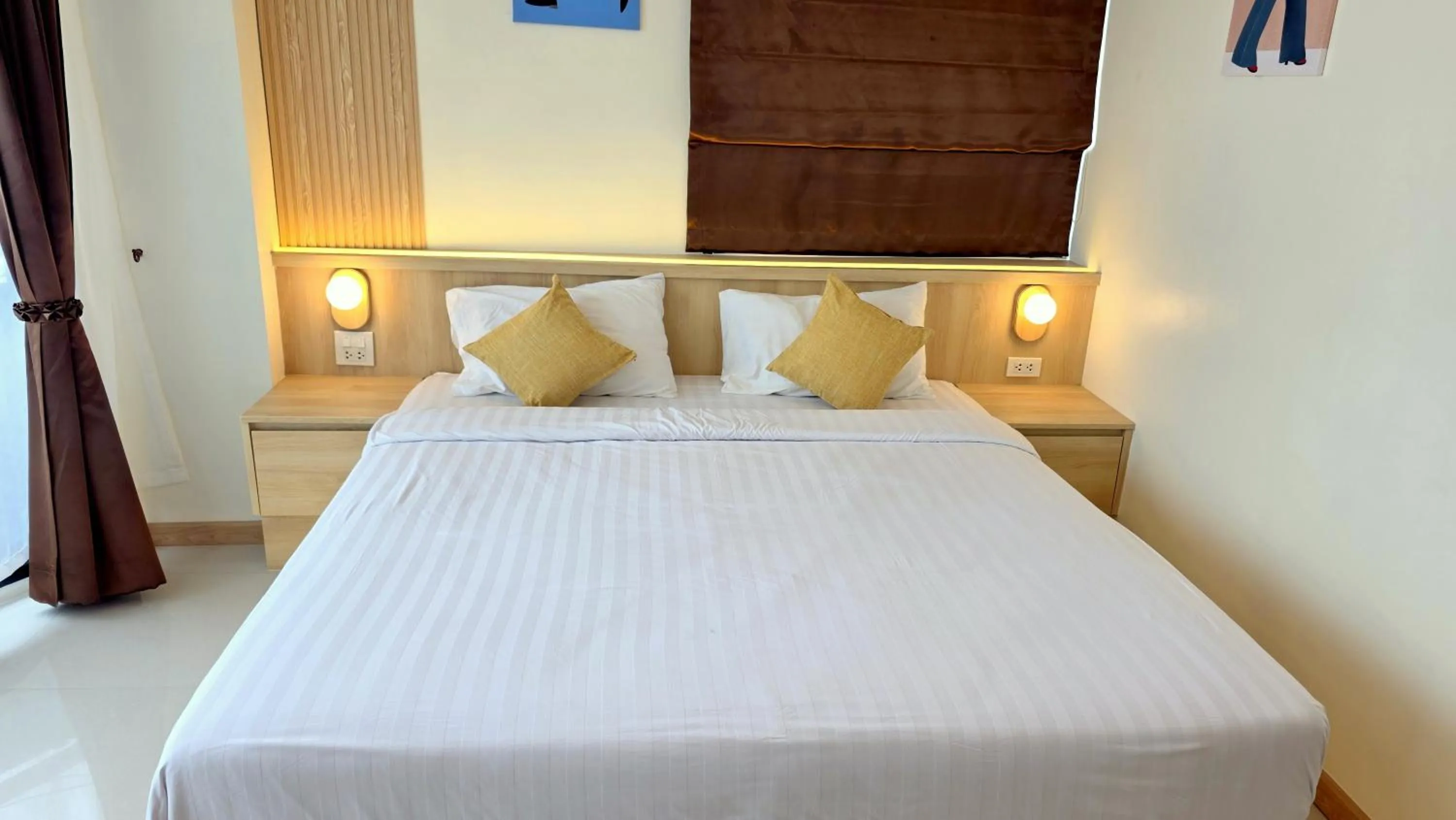 Bed in Samed Port View