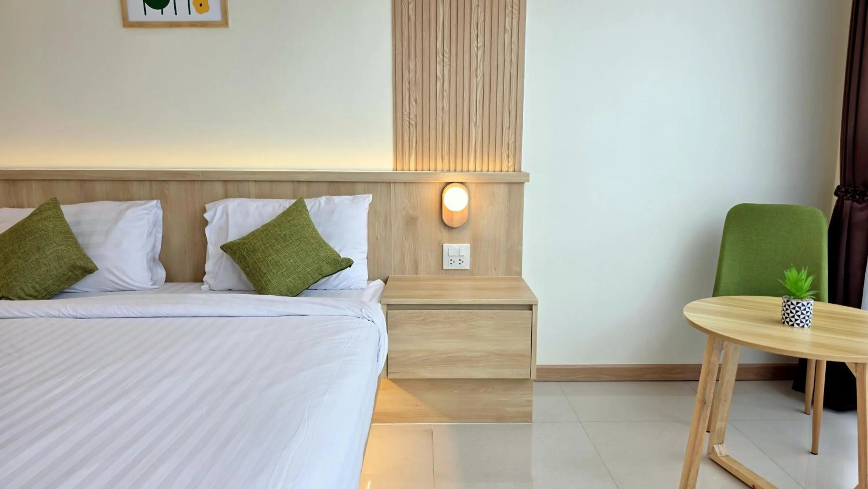 Bed in Samed Port View