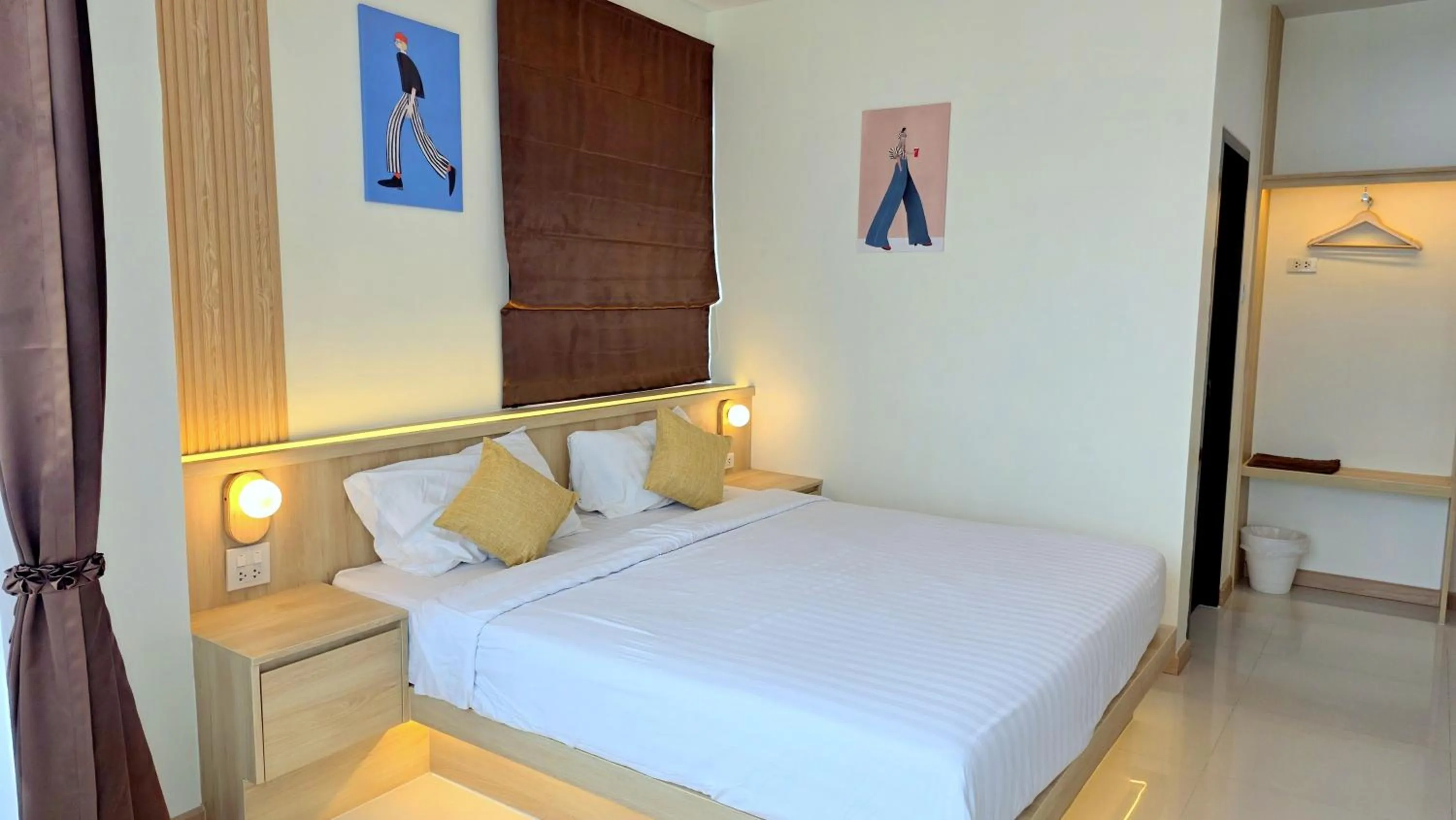 Bed in Samed Port View