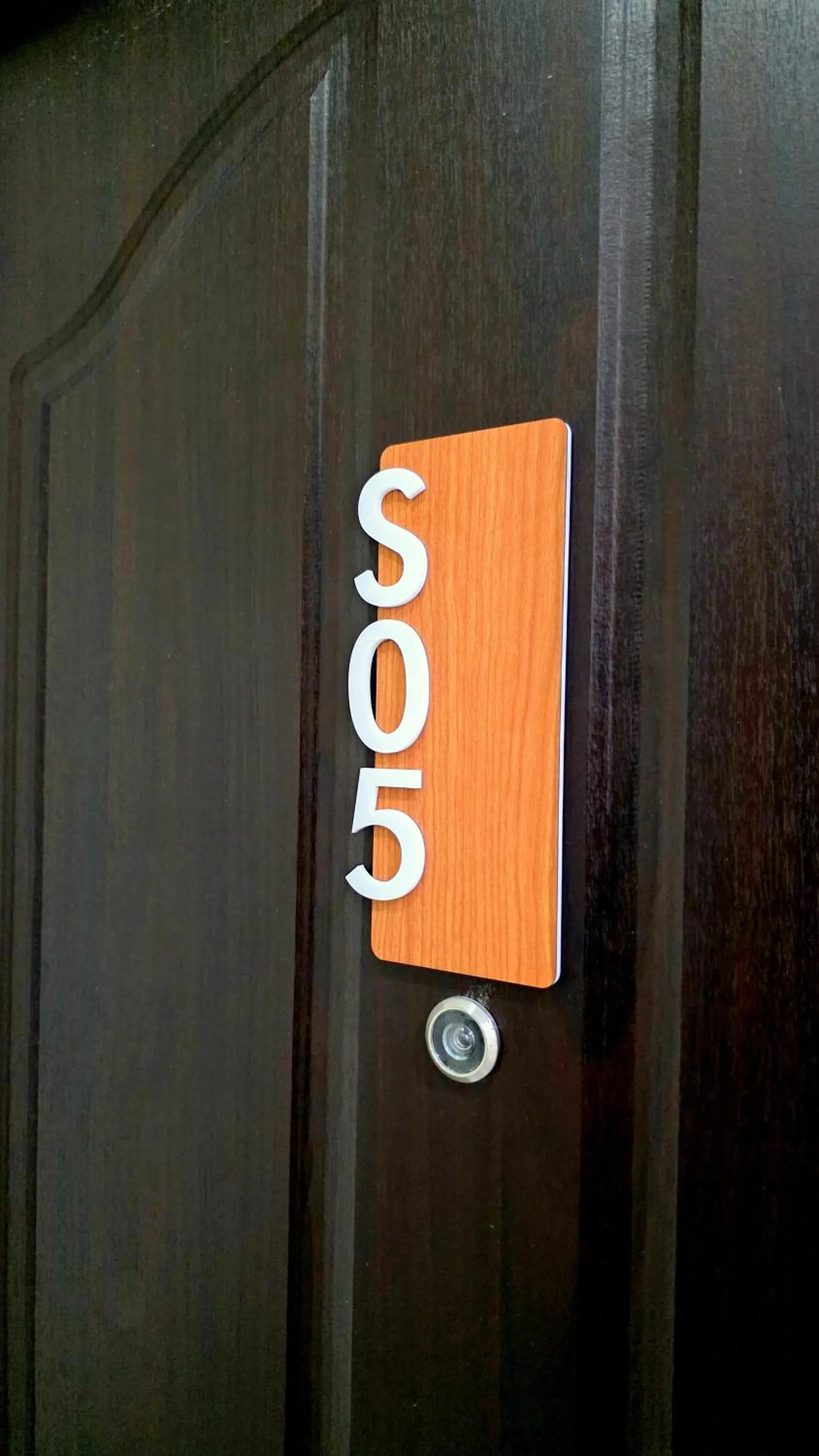 Text overlay in Samed Port View