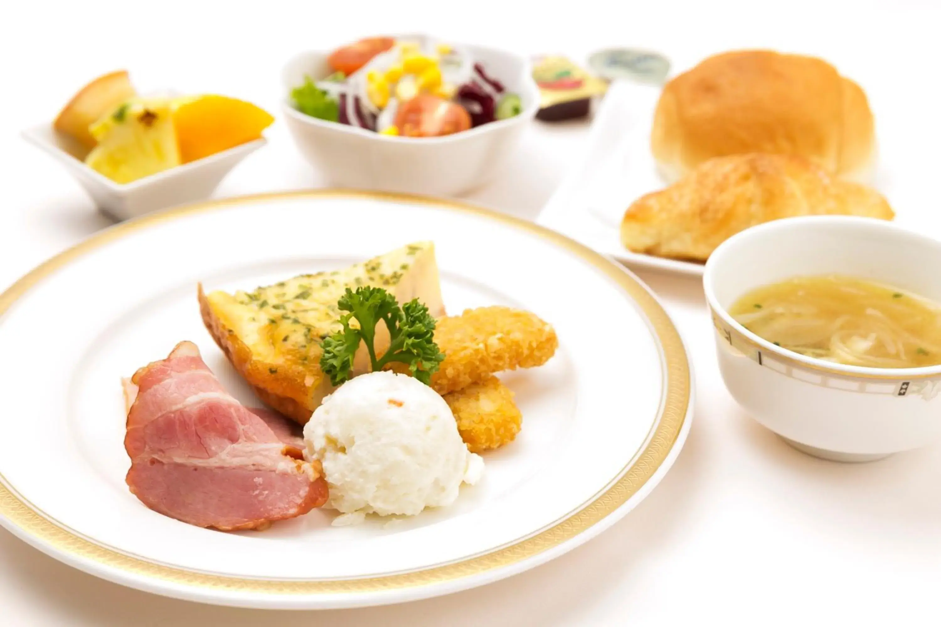 American breakfast in Hotel Sunshine Tokushima American breakfast in Hotel Sunshine Tokushima