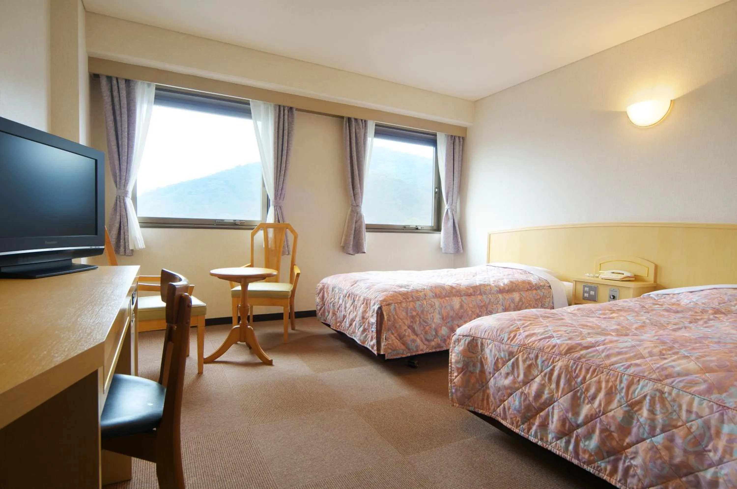 Photo of the whole room, Bed in Hotel Sunshine Tokushima