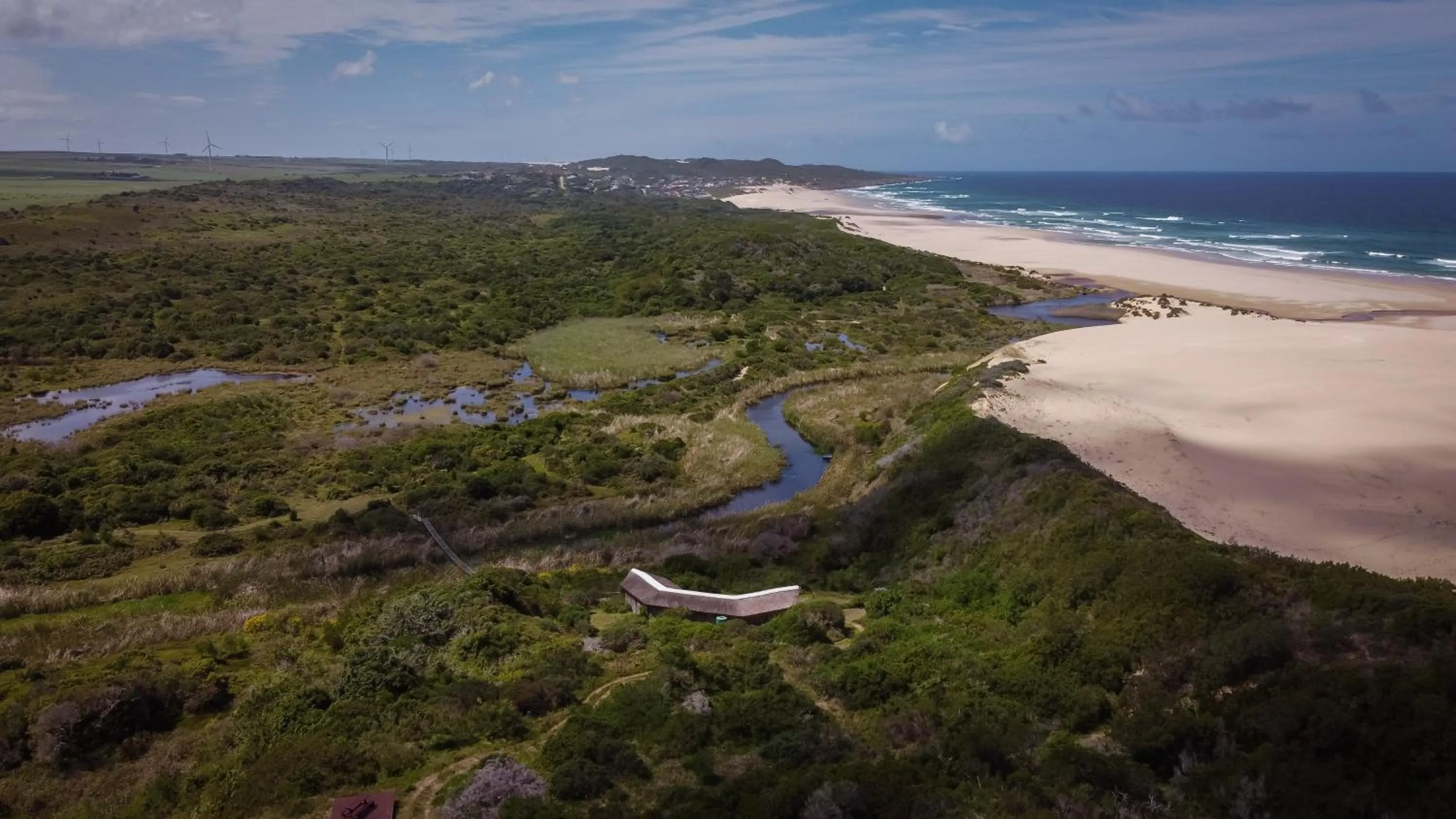 Natural landscape in Oyster Bay Lodge