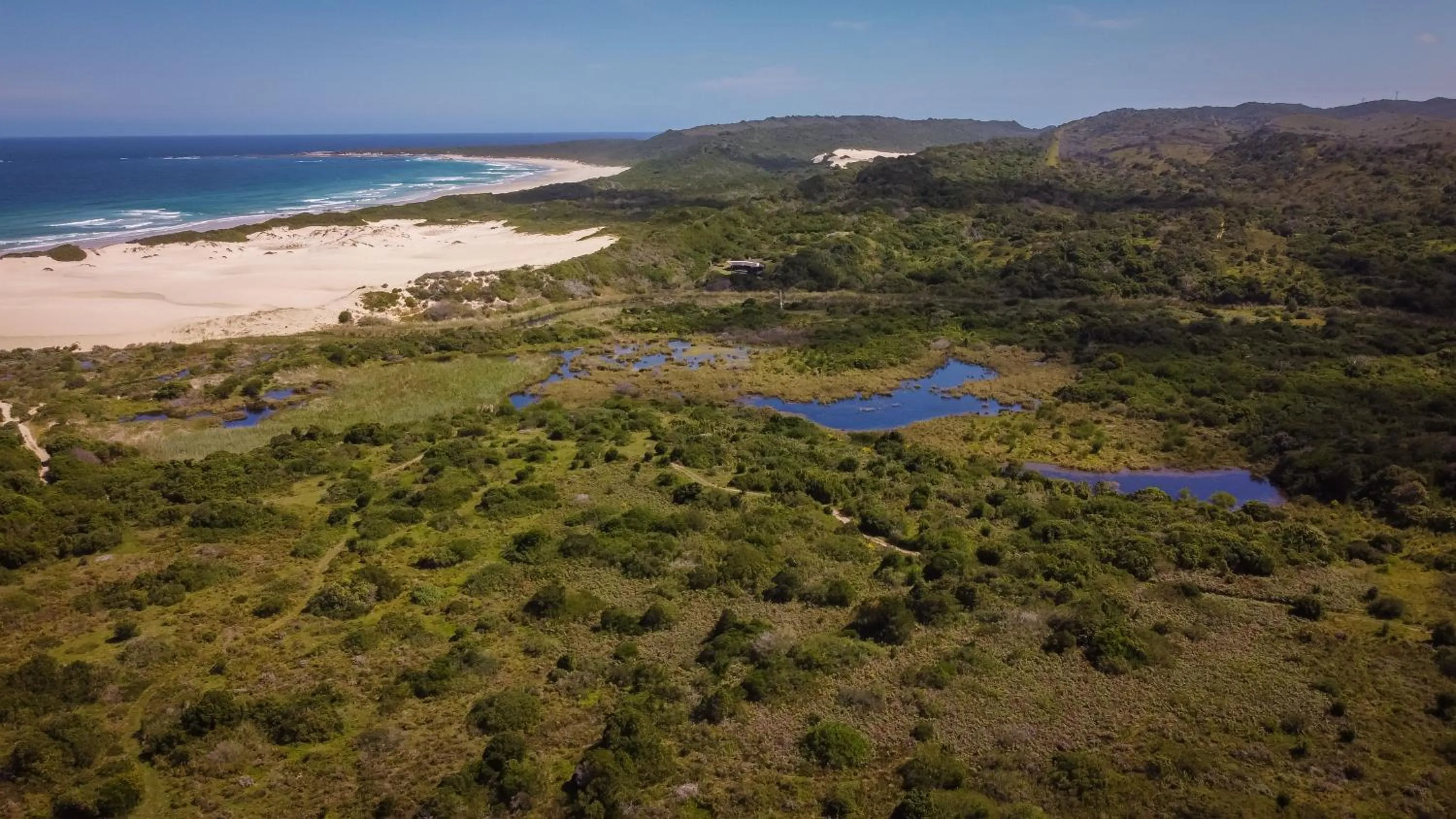Natural landscape in Oyster Bay Lodge