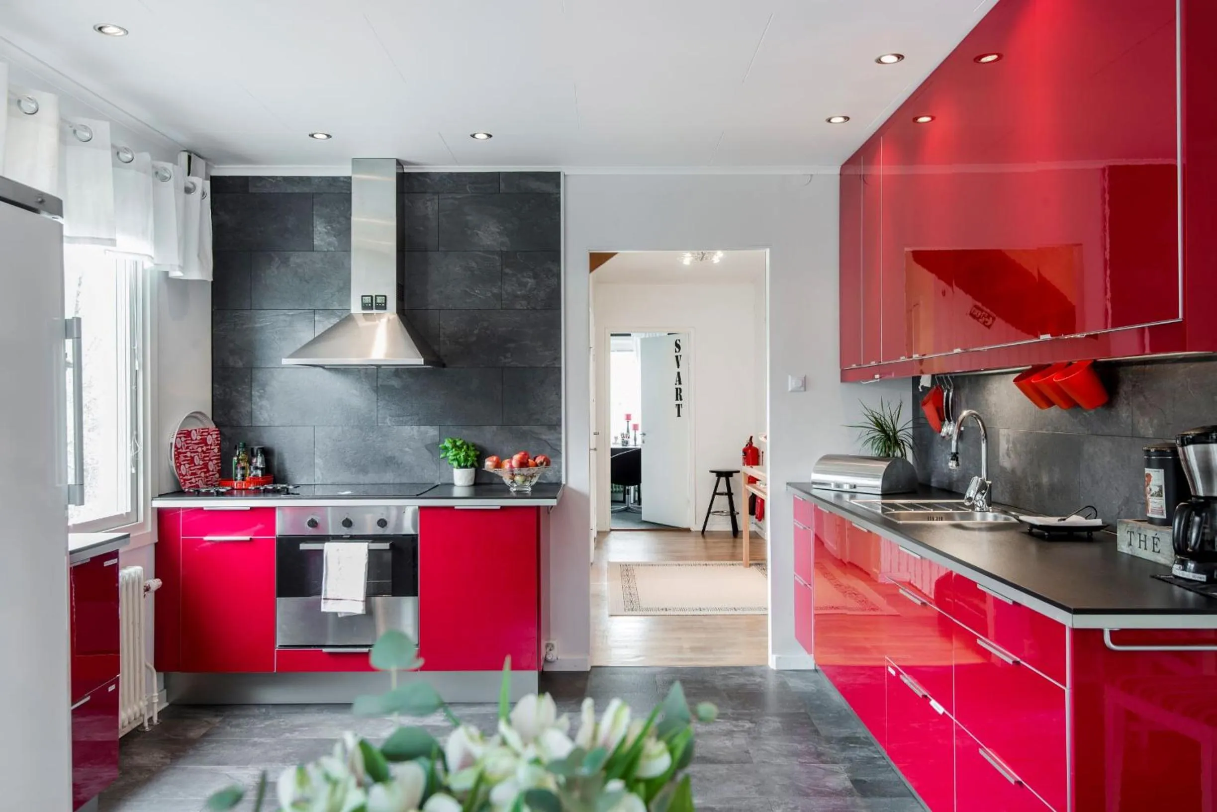 Communal kitchen in Landvetter BnB