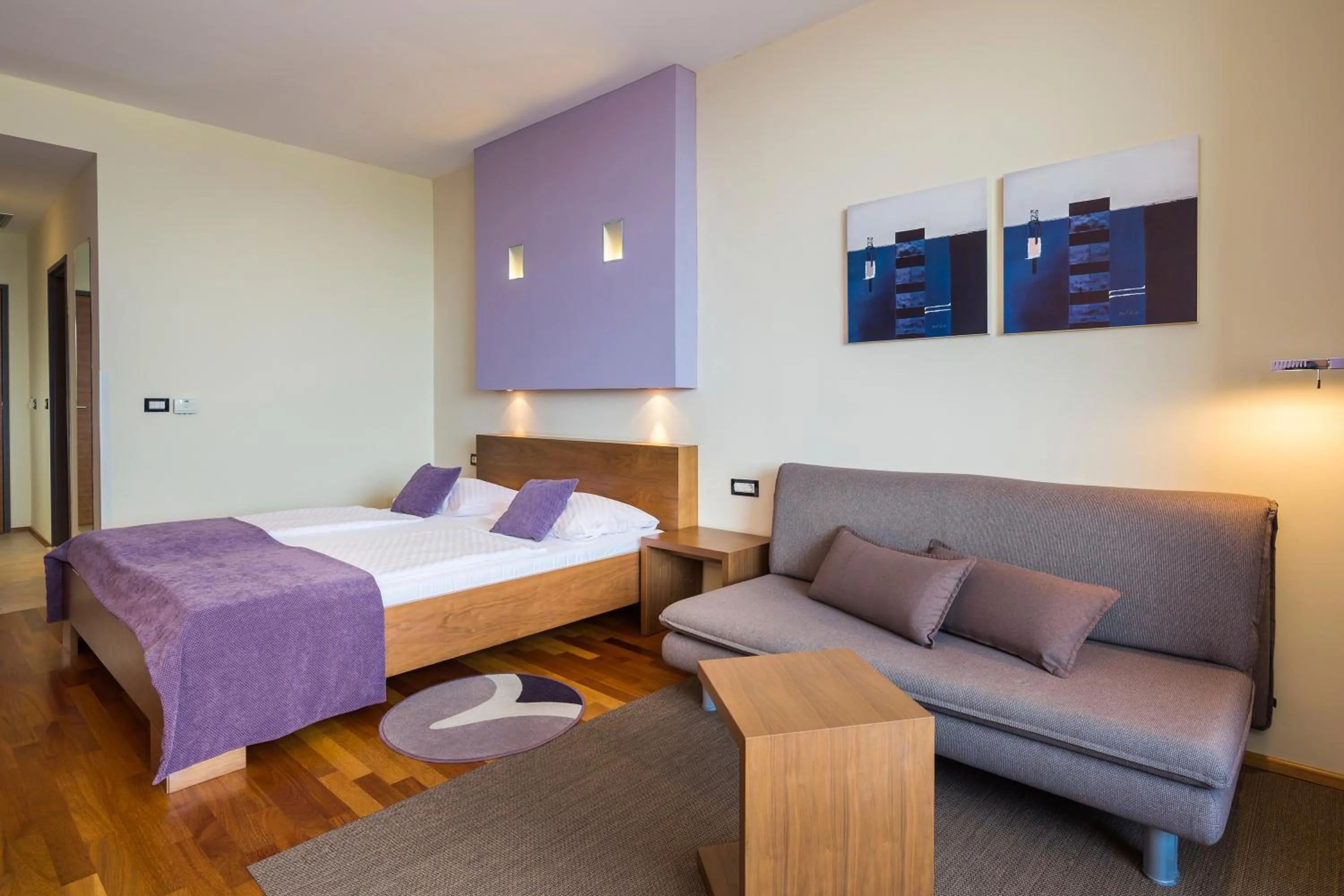 Text overlay, Bed in BRETANIDE Sport & Wellness Resort - All Inclusive