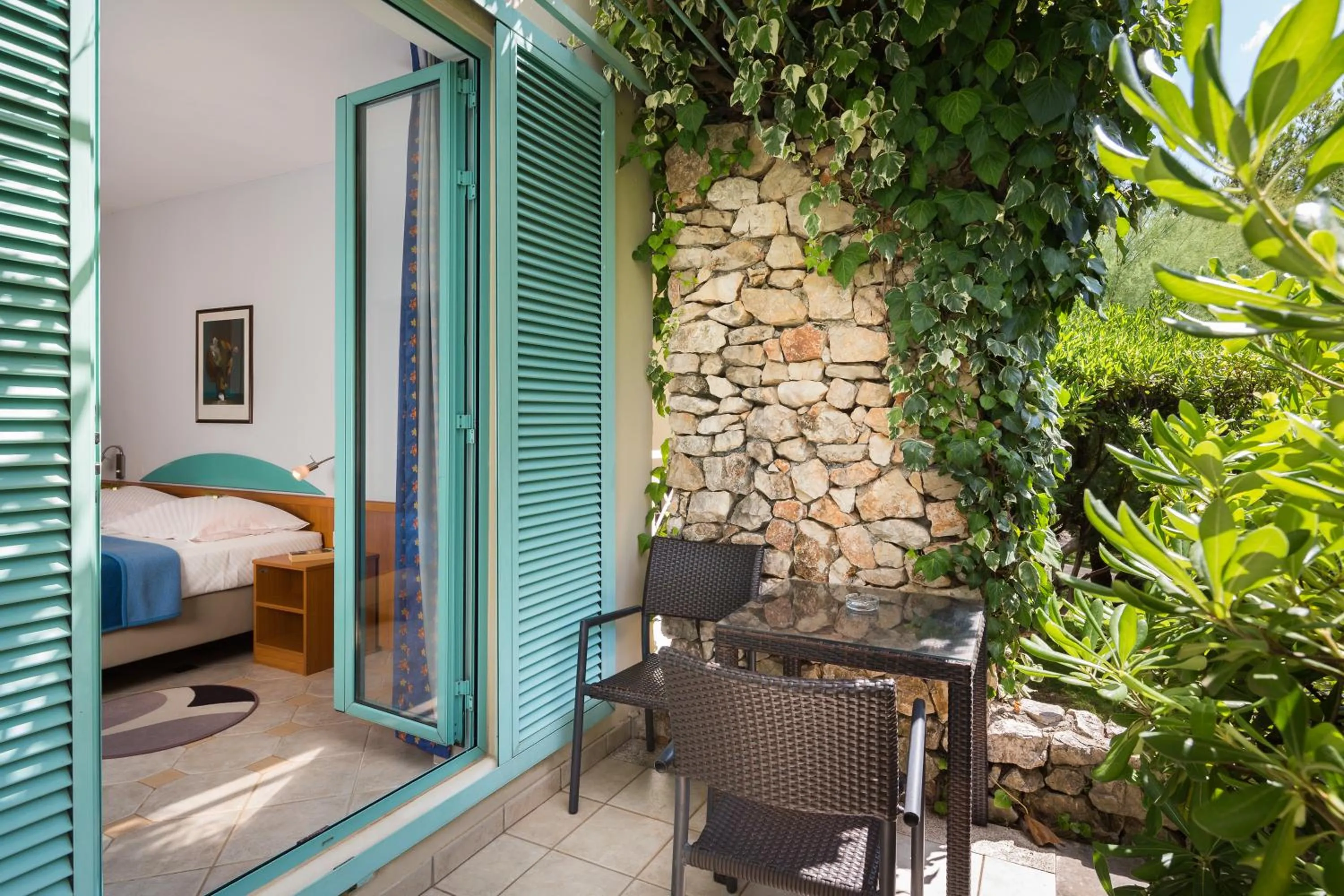 Balcony/Terrace in BRETANIDE Sport & Wellness Resort - All Inclusive