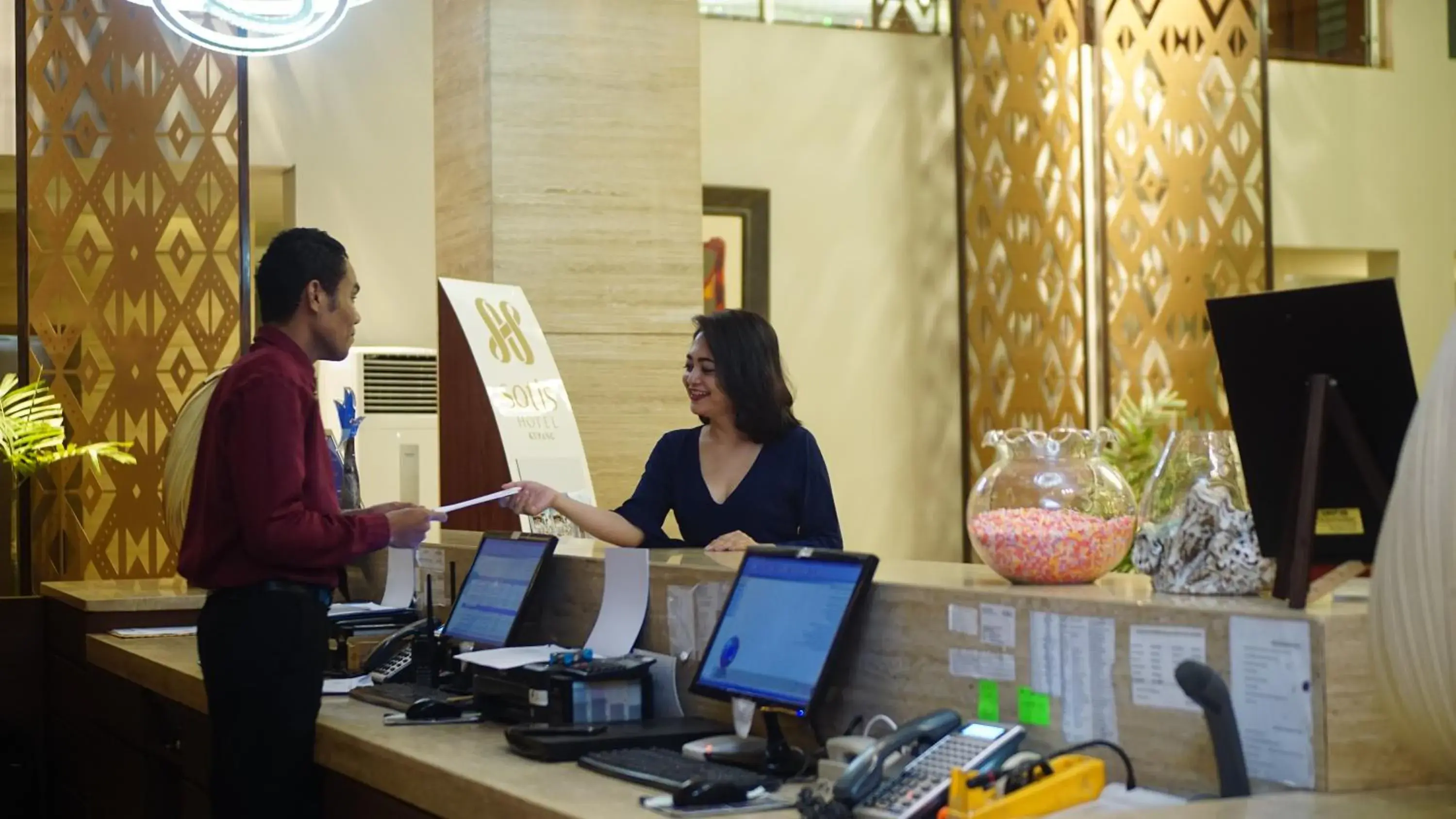 Lobby or reception in Sotis Hotel Kupang Lobby or reception in Sotis Hotel Kupang