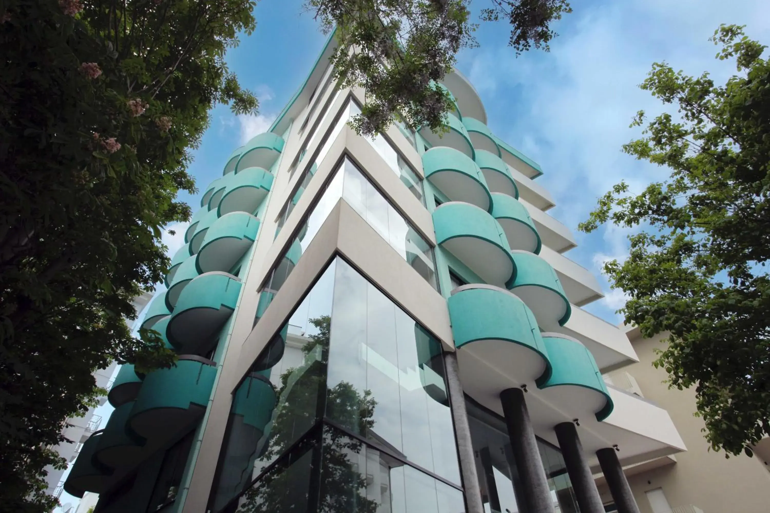 Property building in Hotel Ali d'Oro Property building in Hotel Ali d'Oro