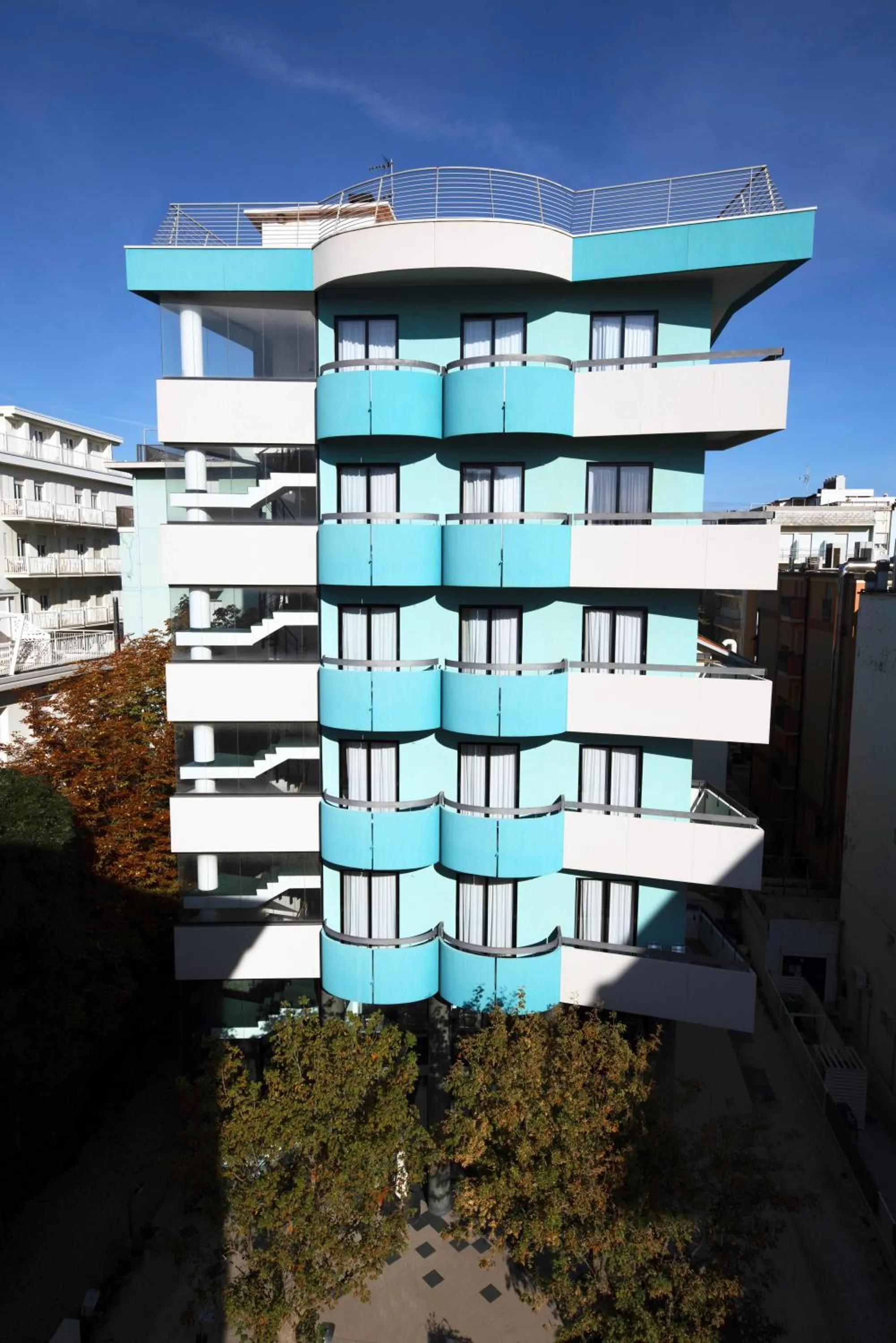 Property building in Hotel Ali d'Oro