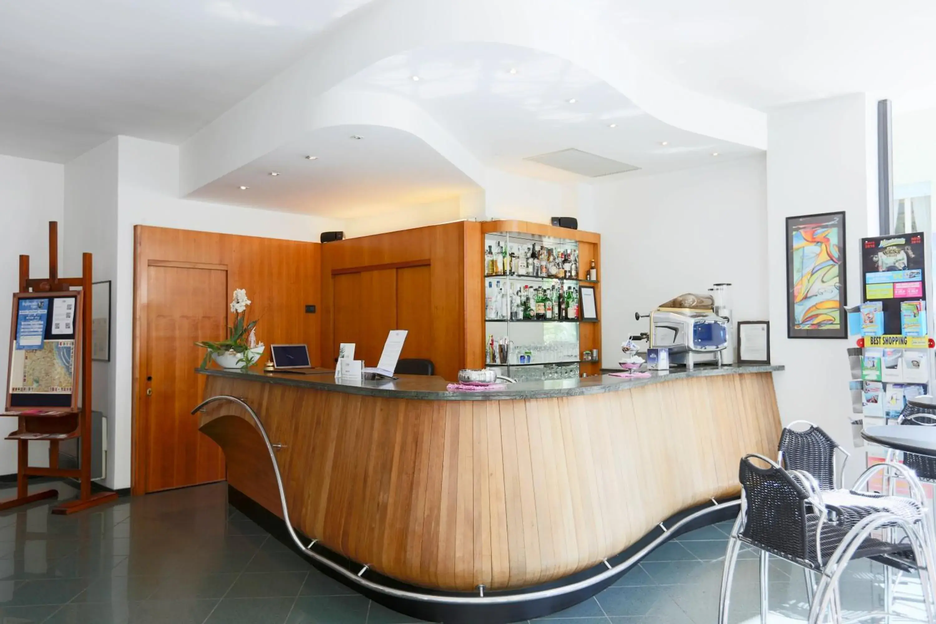 Lobby or reception in Hotel Ali d'Oro Lobby or reception in Hotel Ali d'Oro