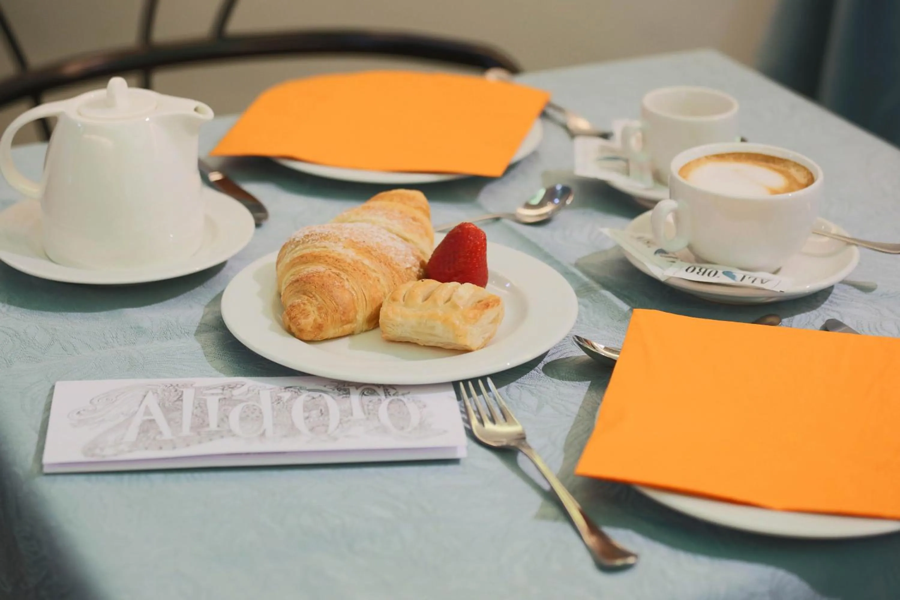 Food and drinks in Hotel Ali d'Oro