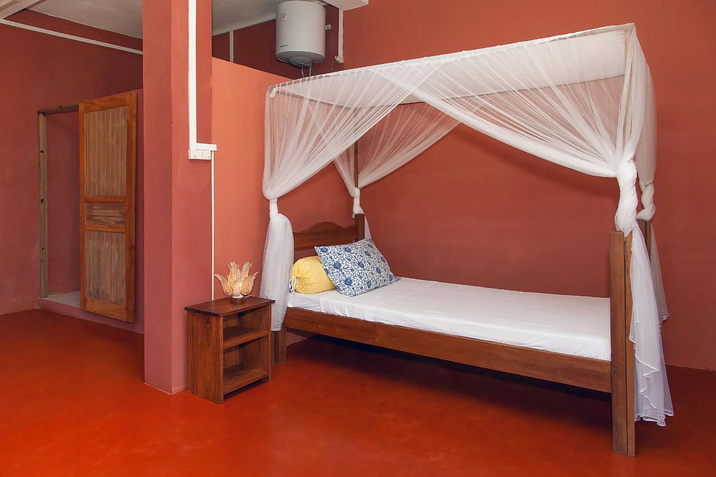 Bed in Hotel Nautile