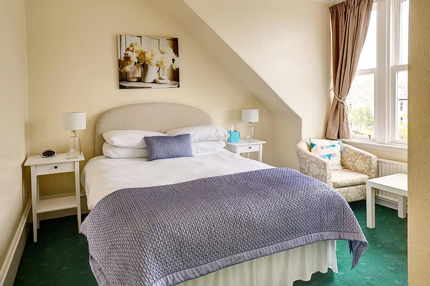 Bedroom, Bed in Kildonan Guest House