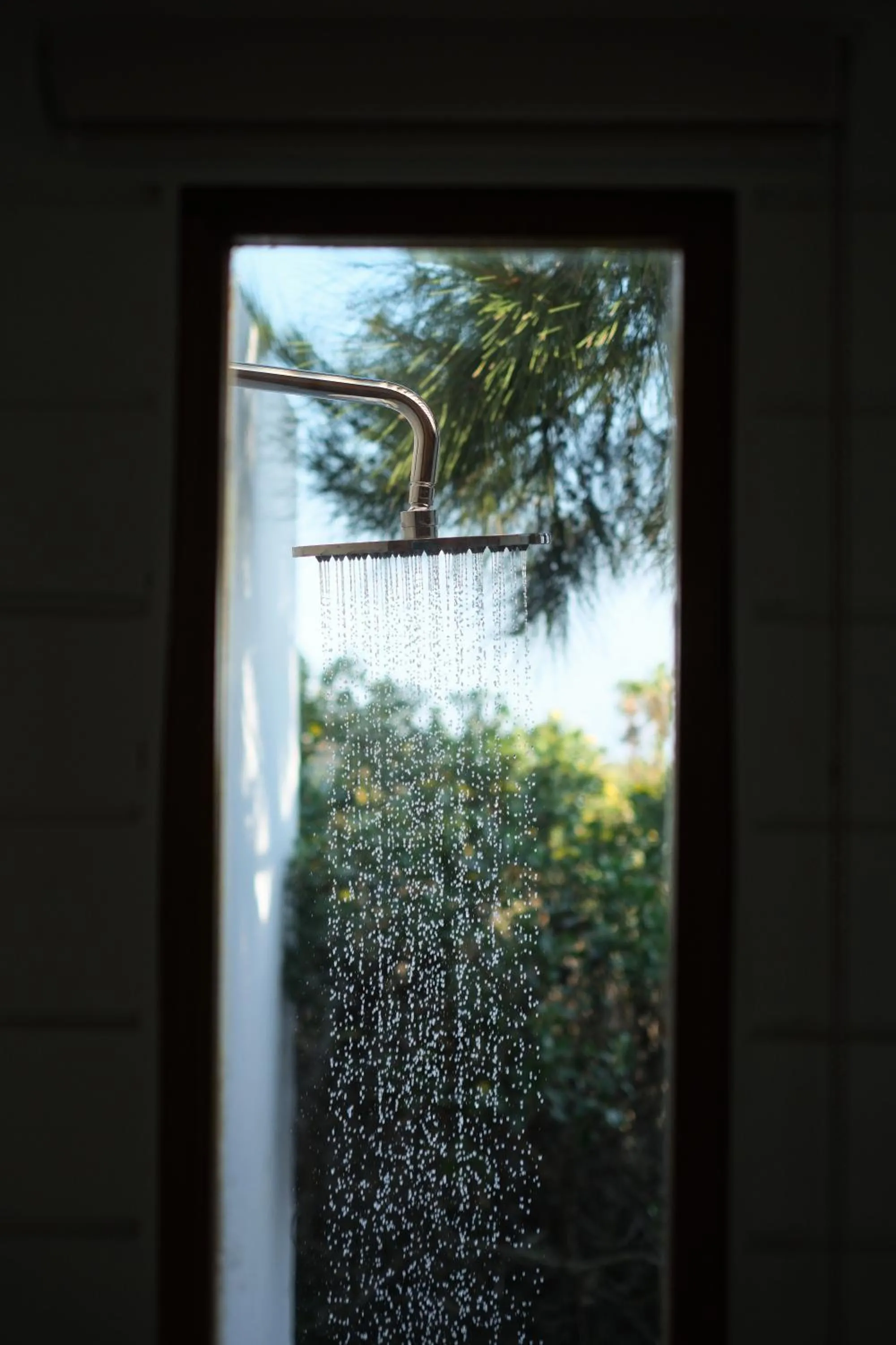 Shower in !Khwa ttu
