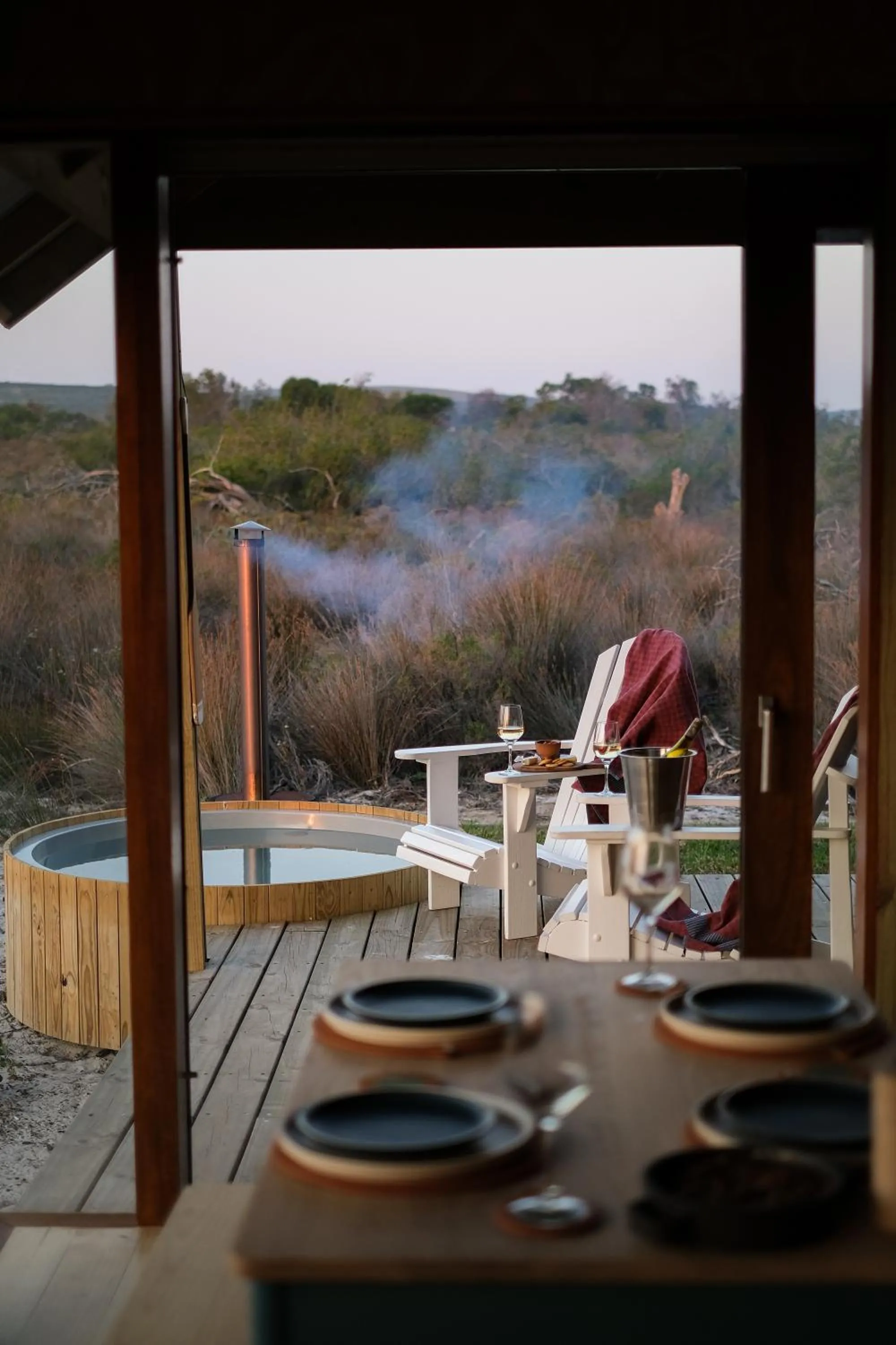 Hot Tub in !Khwa ttu
