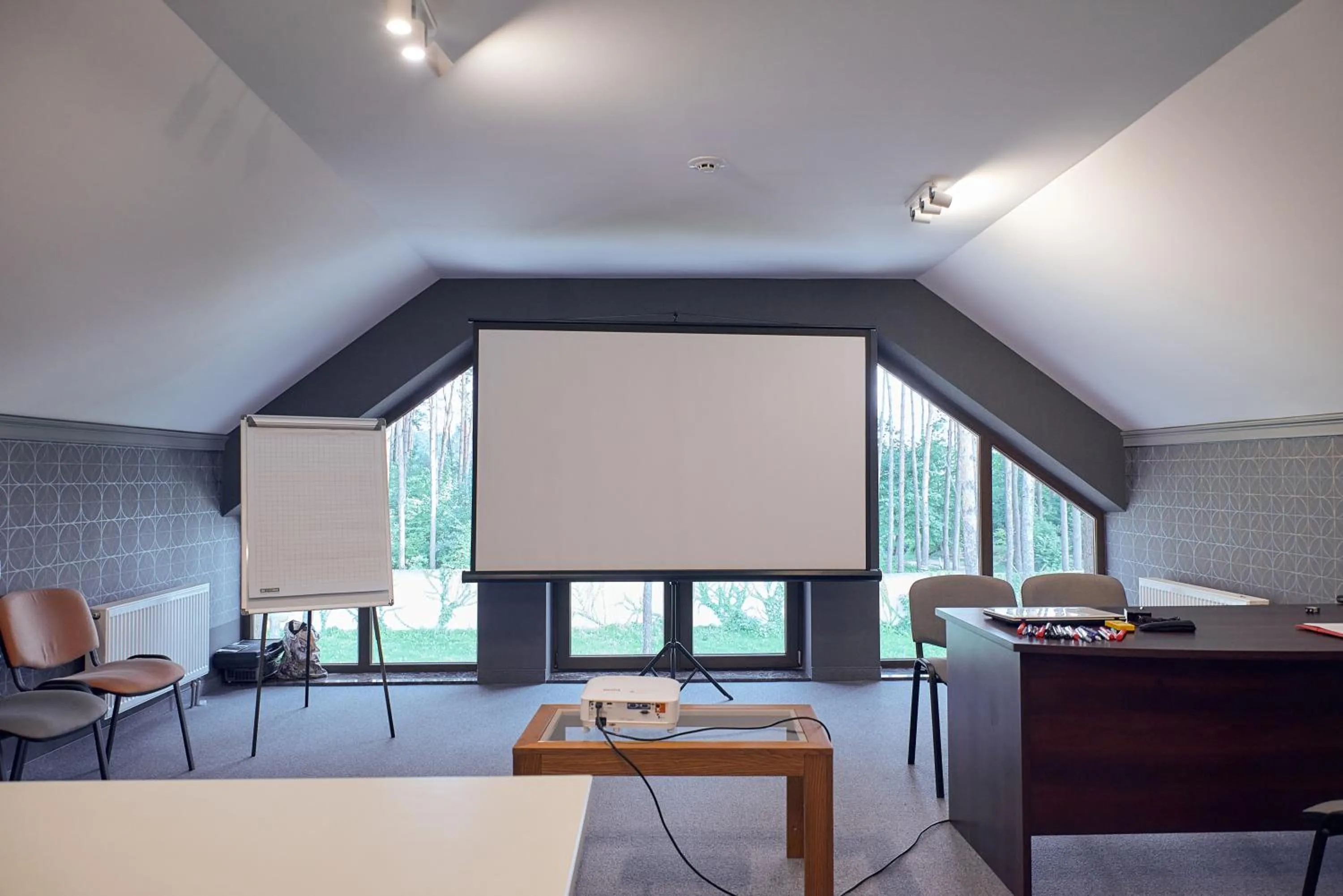 Seating area in Kryve Ozero