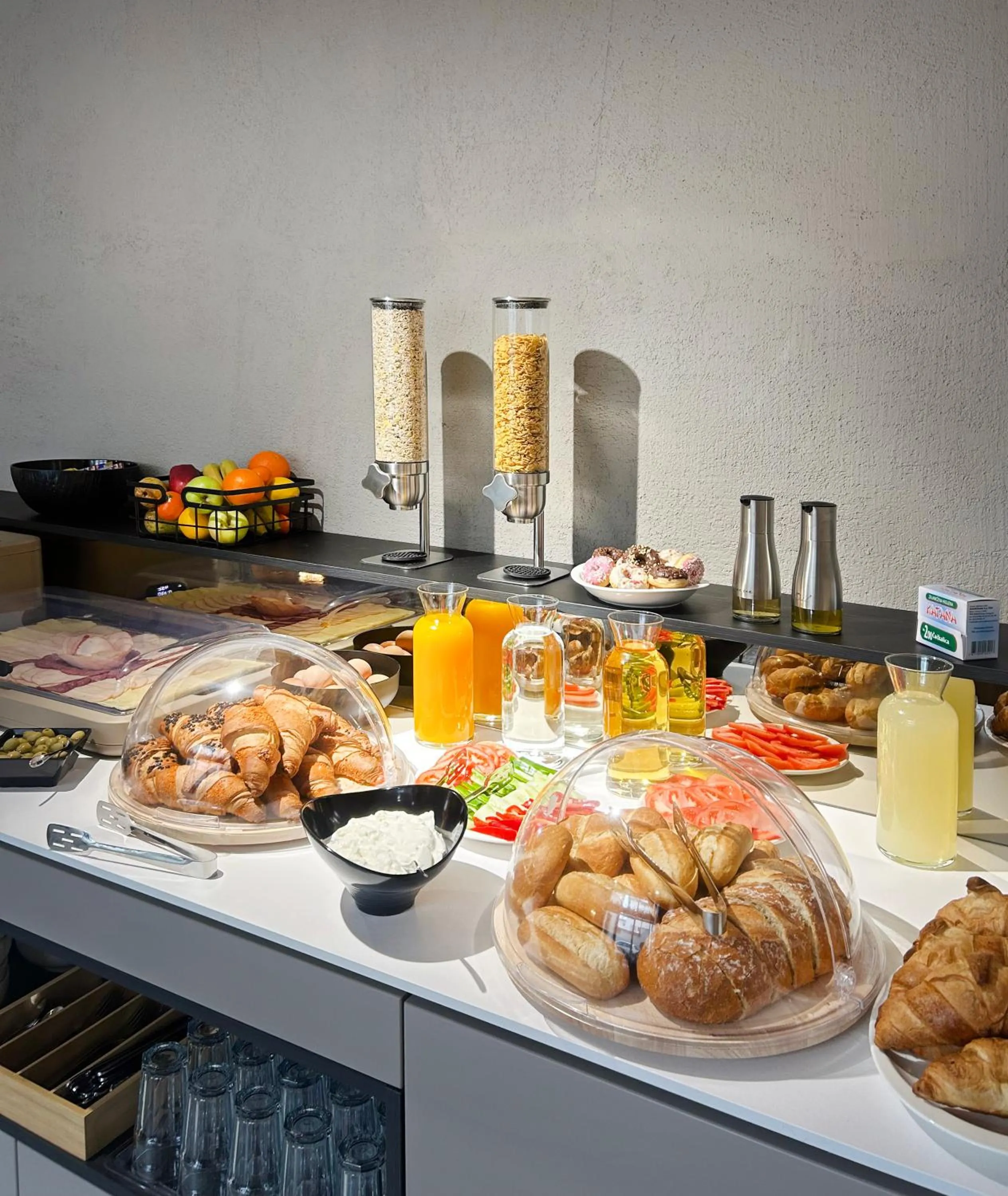 Buffet breakfast in Hotel NOVA Inn Sarajevo