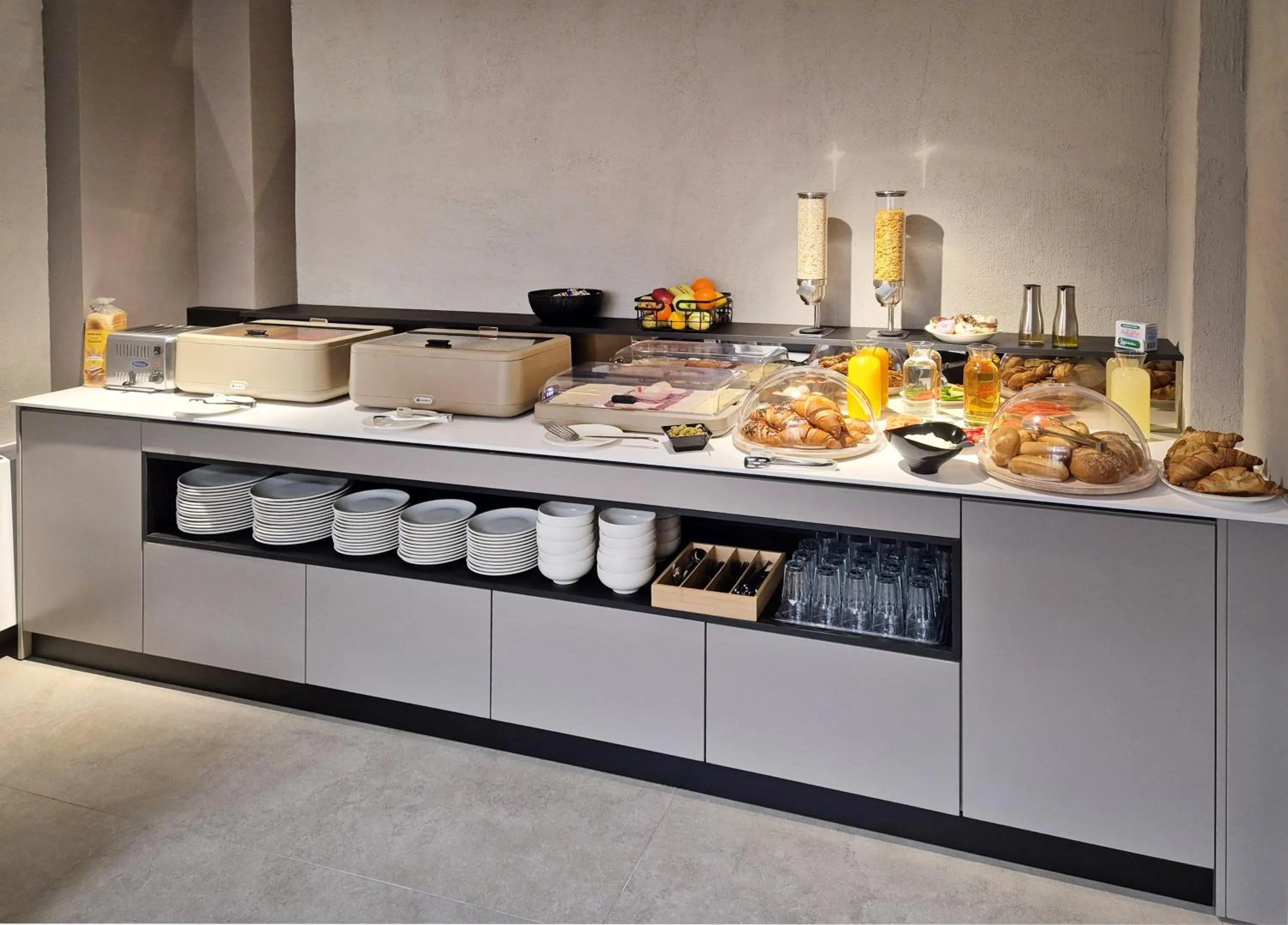 Buffet breakfast in Hotel NOVA Inn Sarajevo