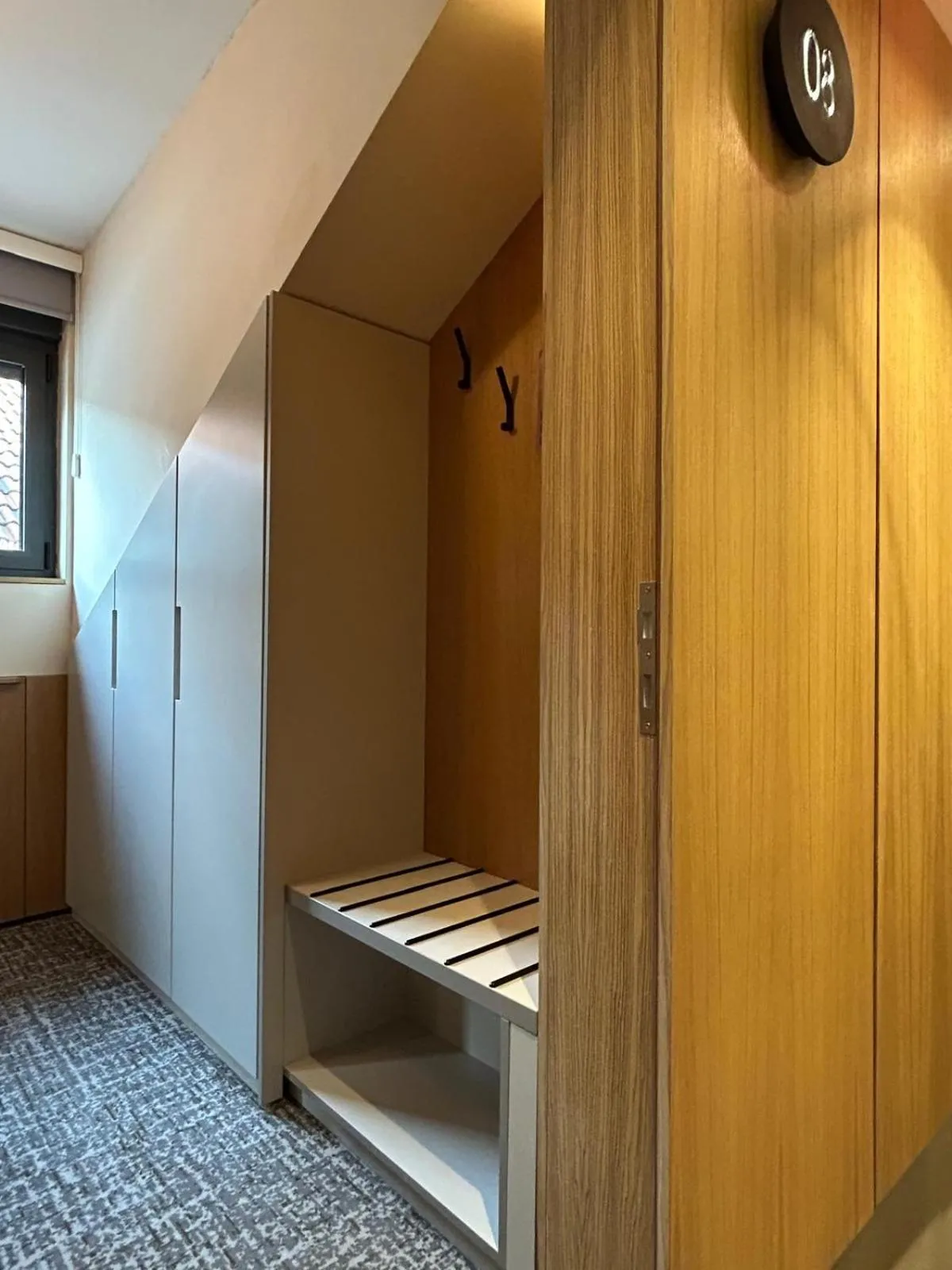 View (from property/room), Bed in Hotel NOVA Inn Sarajevo