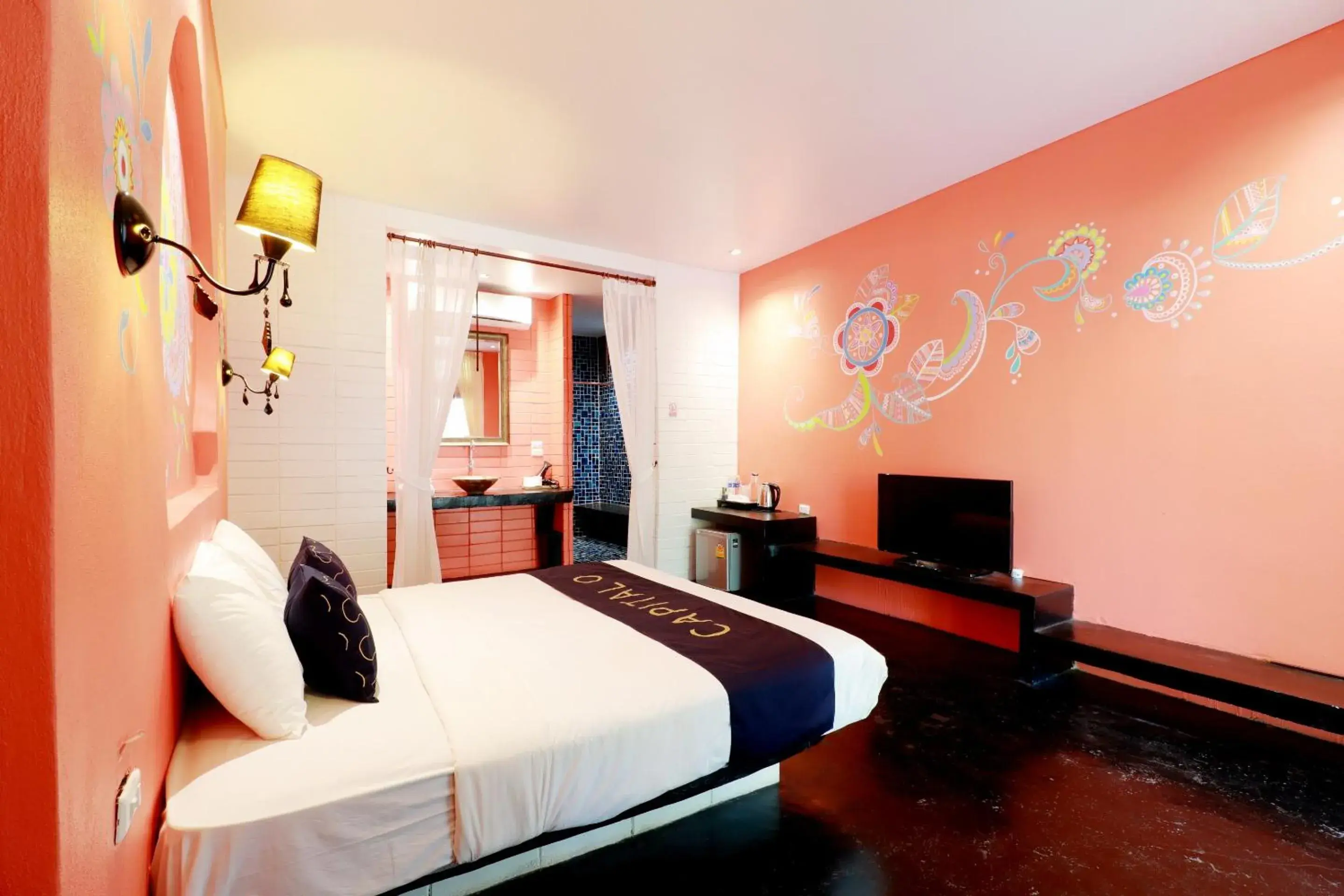 Bedroom, Bed in Capital O 469 At Nata Chiangmai Chic View Bedroom, Bed in Capital O 469 At Nata Chiangmai Chic View