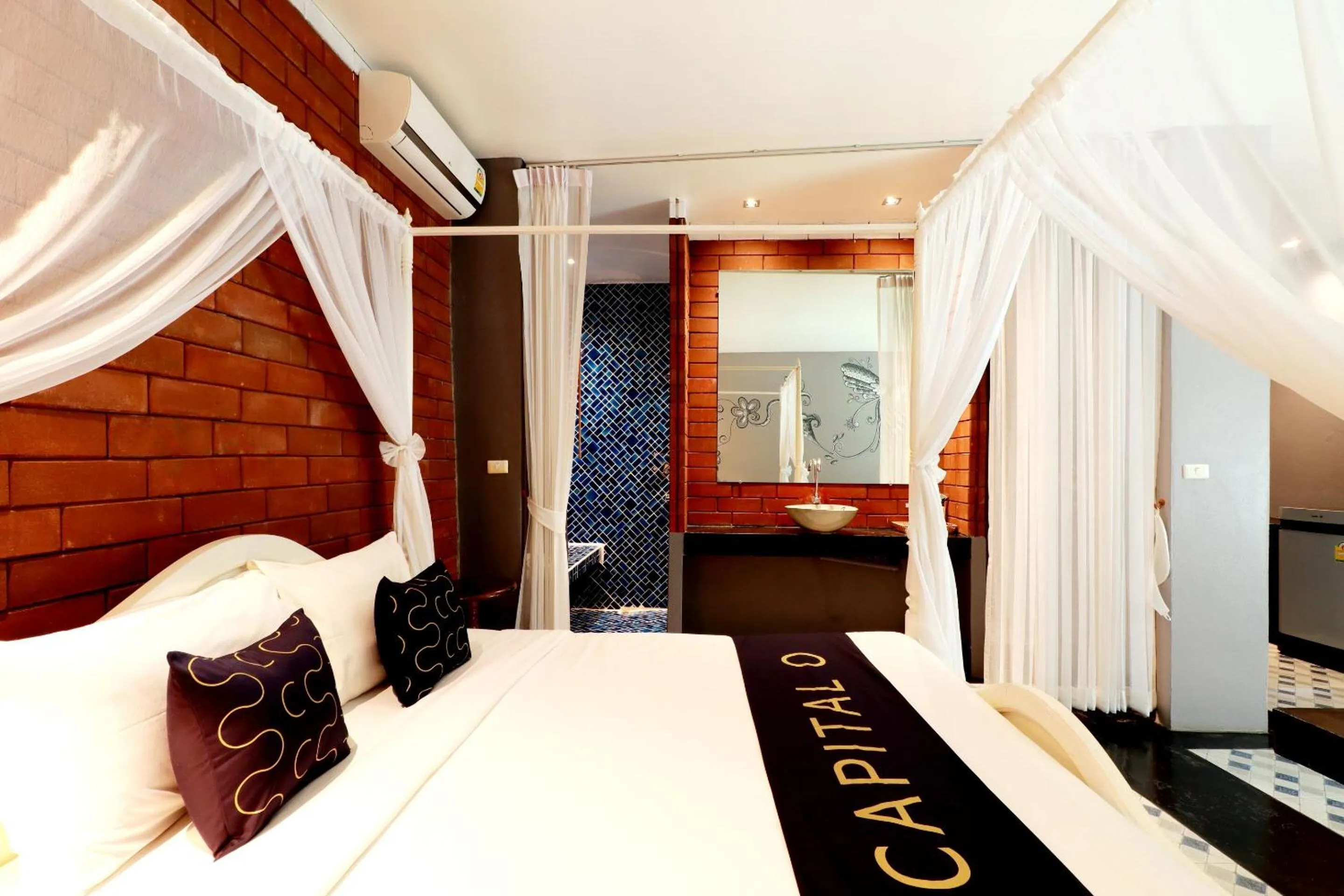Bedroom, Bed in Capital O 469 At Nata Chiangmai Chic View