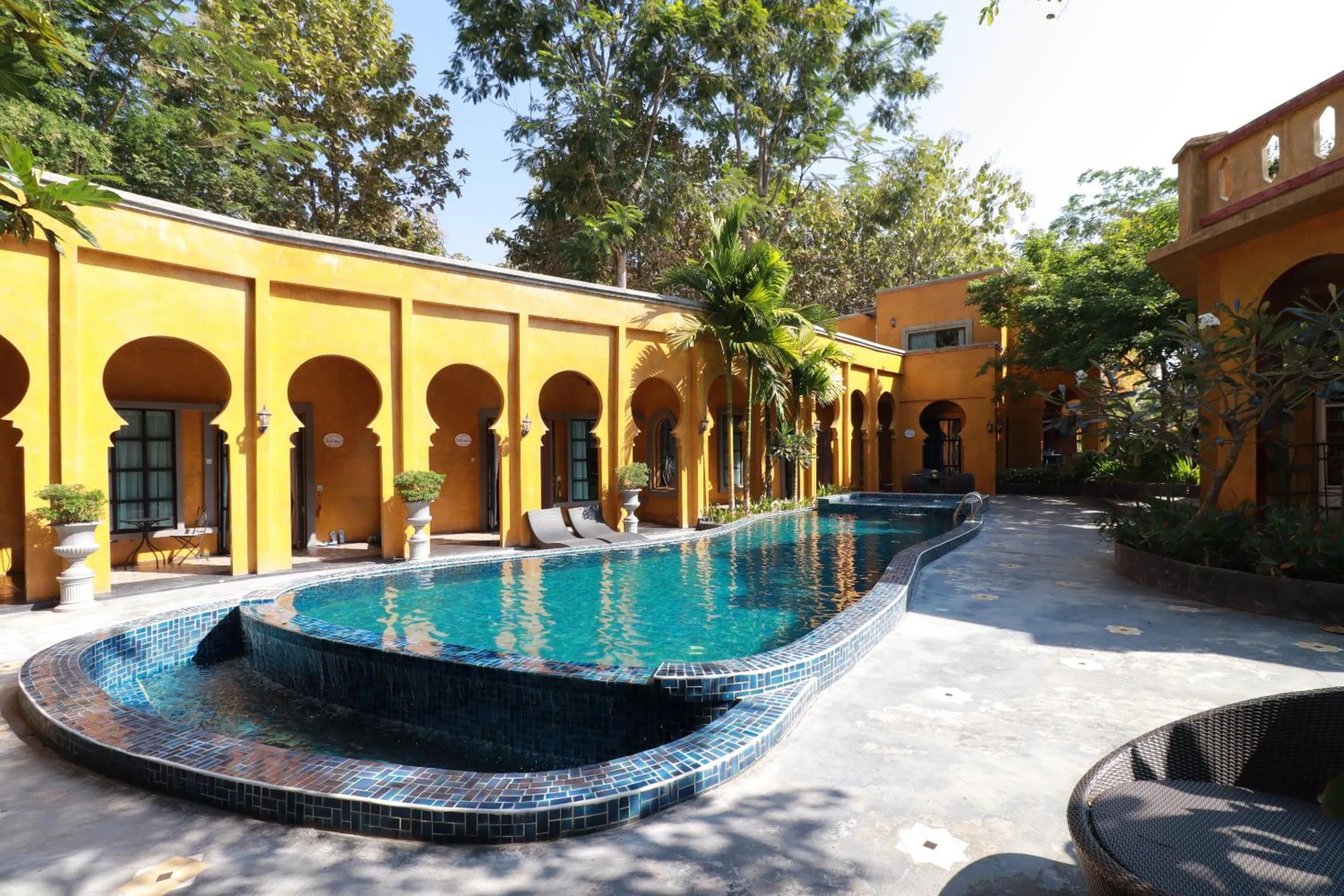 Swimming pool in Capital O 469 At Nata Chiangmai Chic View