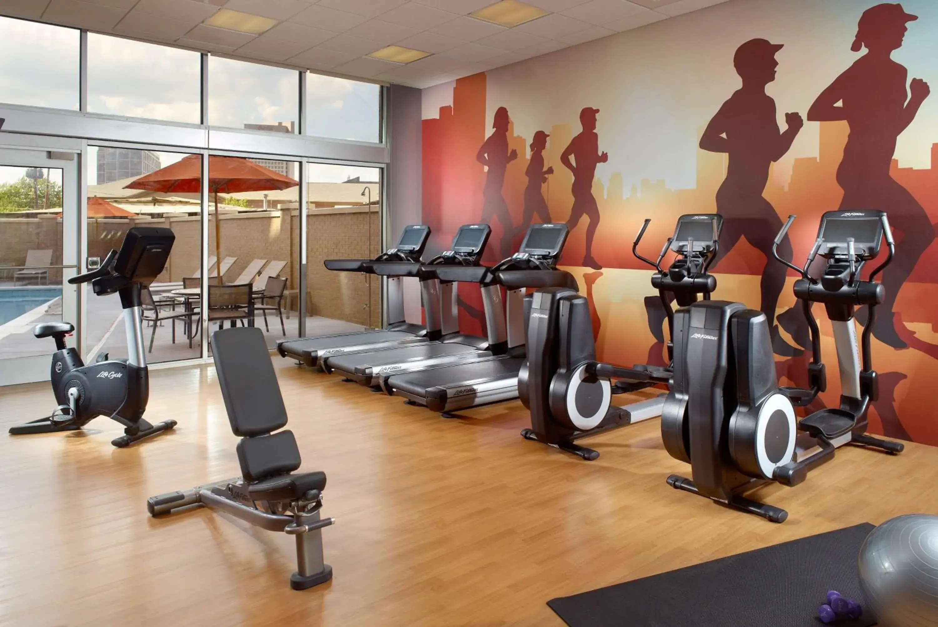 Fitness centre/facilities in Hyatt House Atlanta Downtown Fitness centre/facilities in Hyatt House Atlanta Downtown