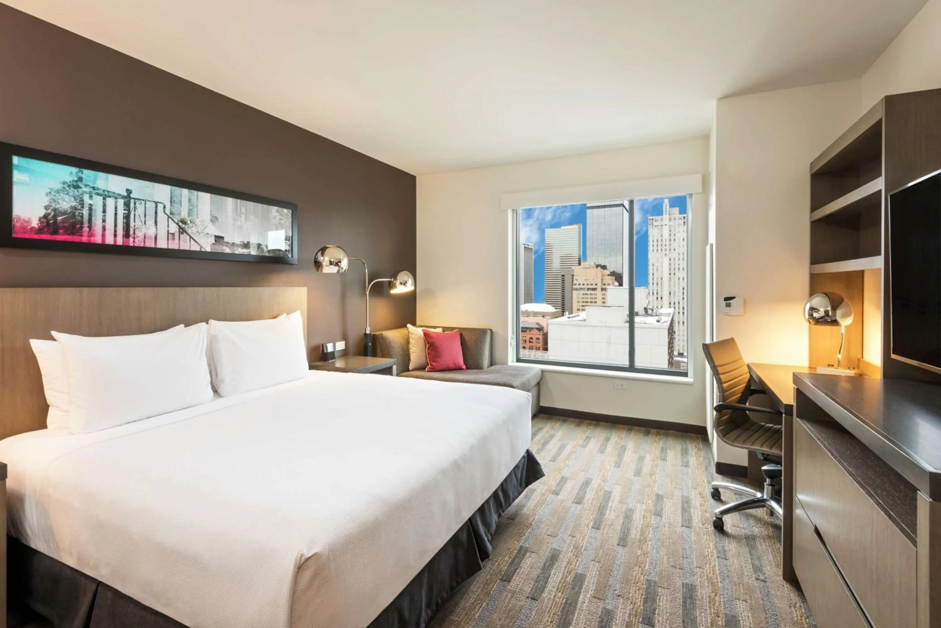 Bedroom, Bed in Hyatt House Denver/Downtown