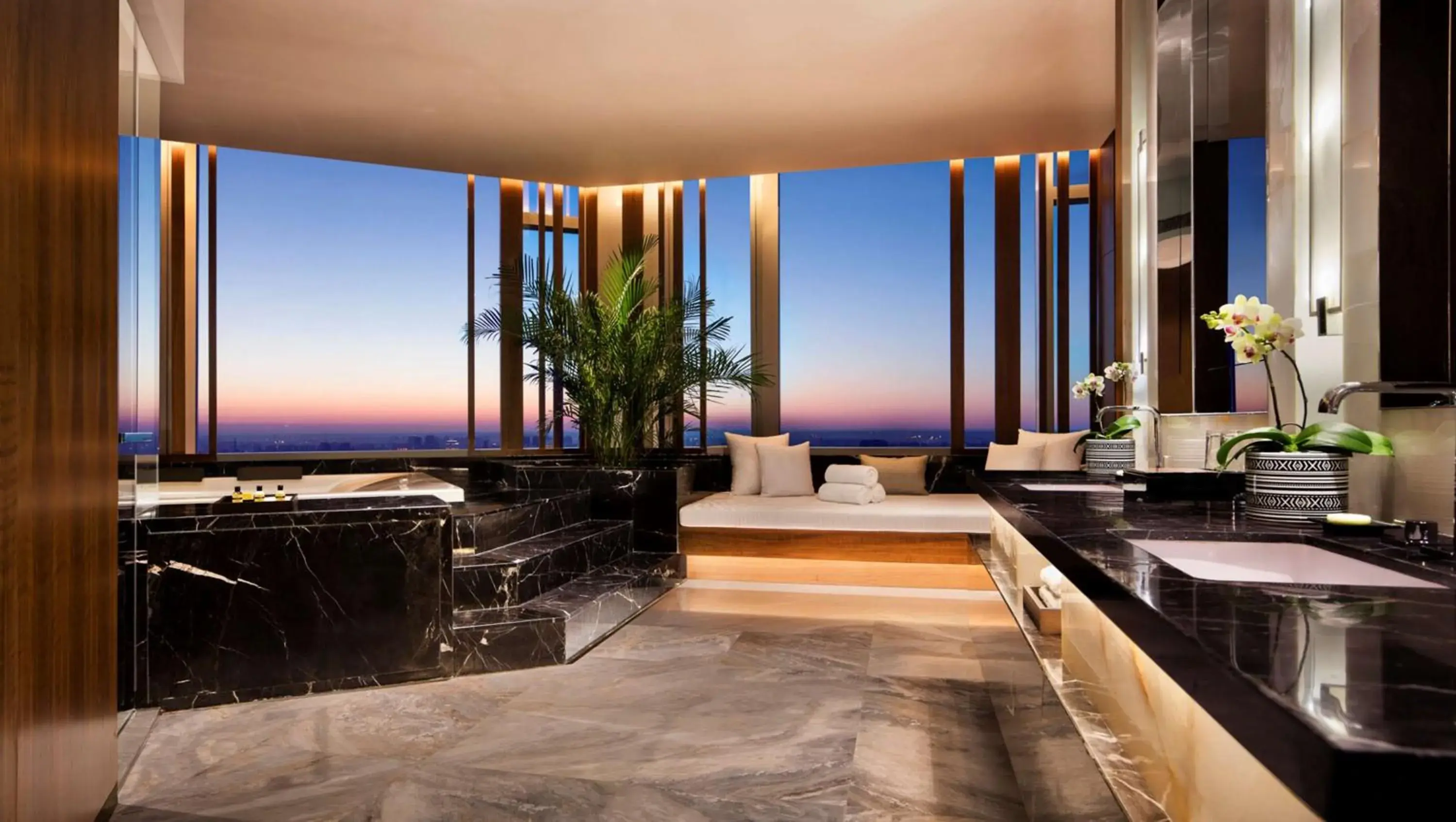 Bathroom in Hyatt Regency Changchun Bathroom in Hyatt Regency Changchun