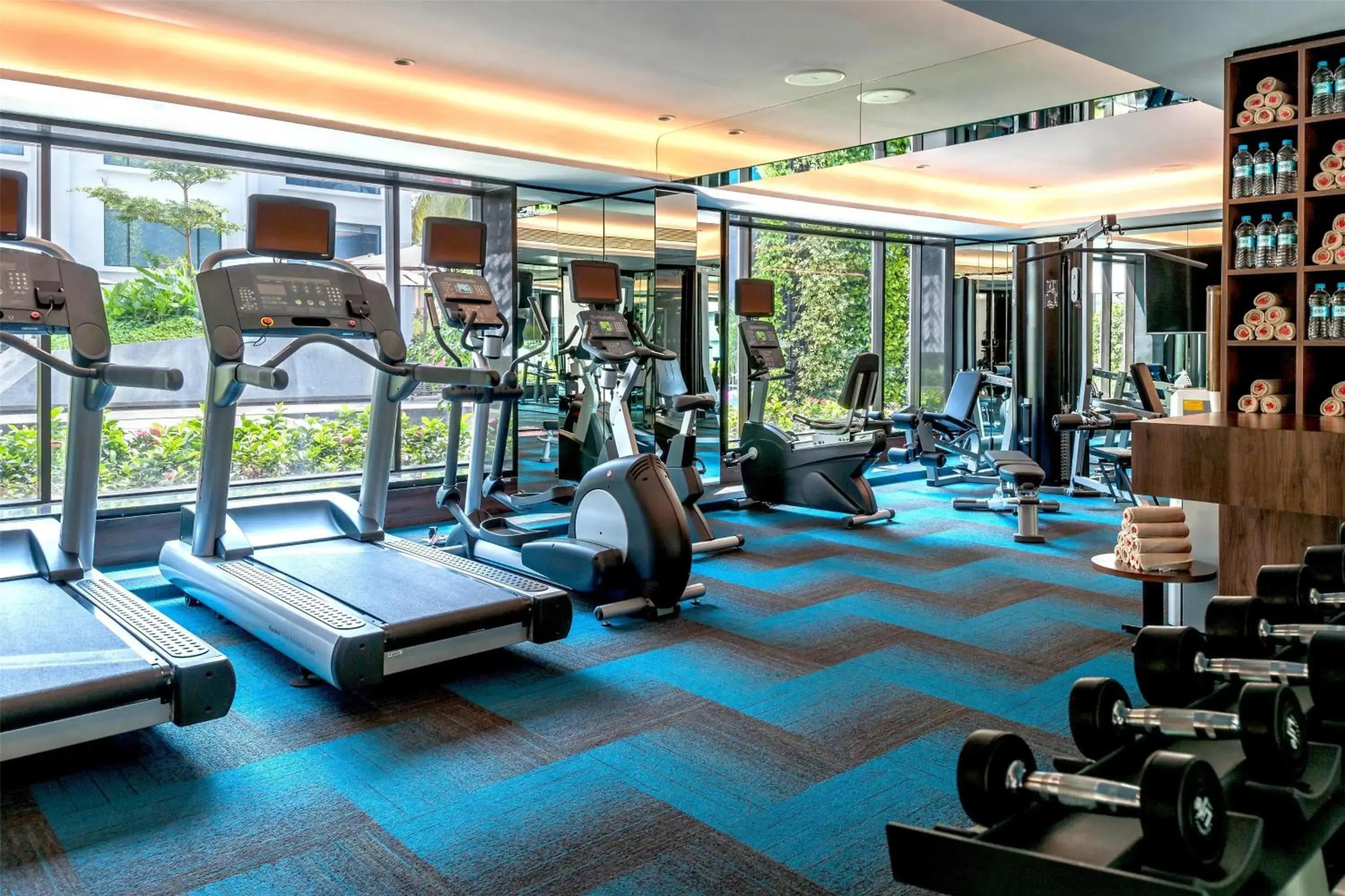 Fitness centre/facilities in Hyatt Centric Candolim Goa Fitness centre/facilities in Hyatt Centric Candolim Goa