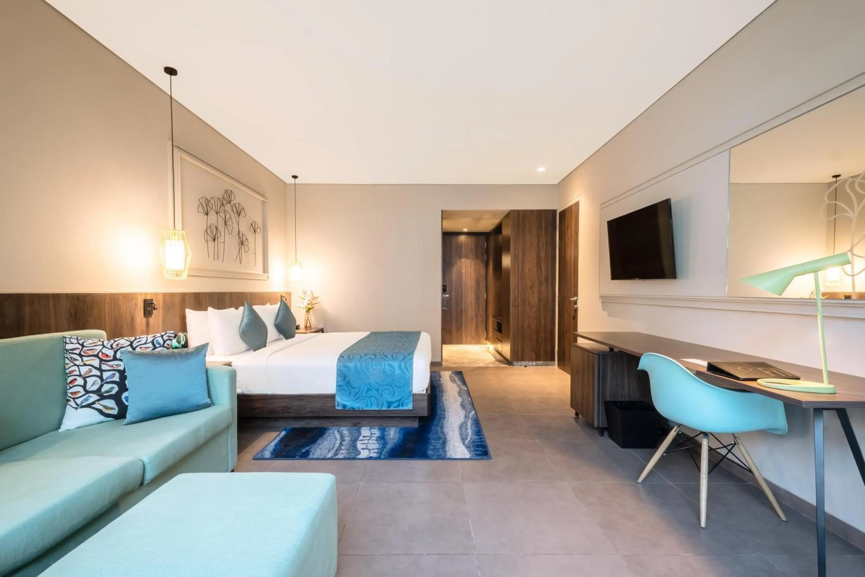 Bedroom, Bed in Hyatt Centric Candolim Goa