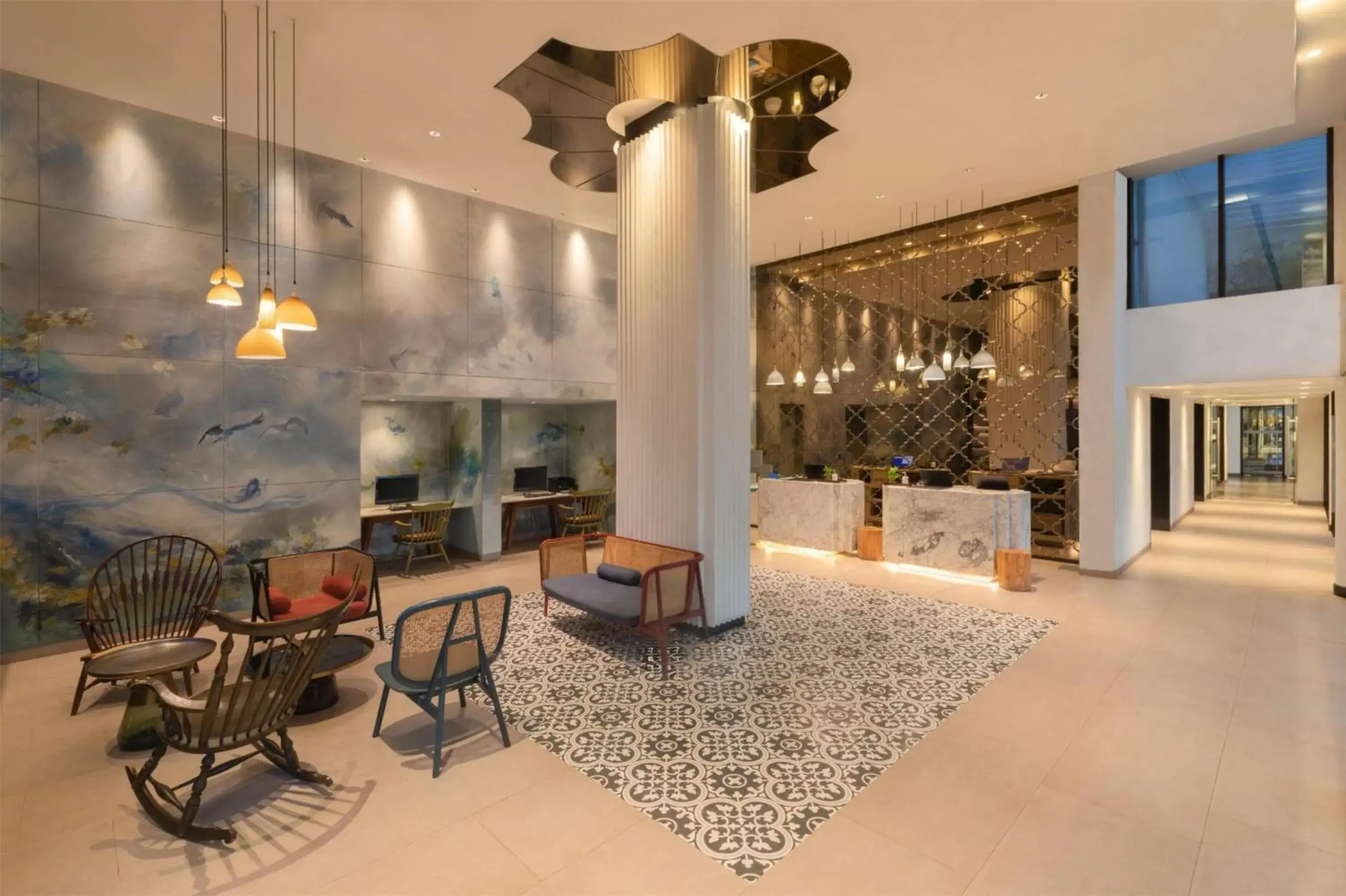 Lobby or reception in Hyatt Centric Candolim Goa Lobby or reception in Hyatt Centric Candolim Goa