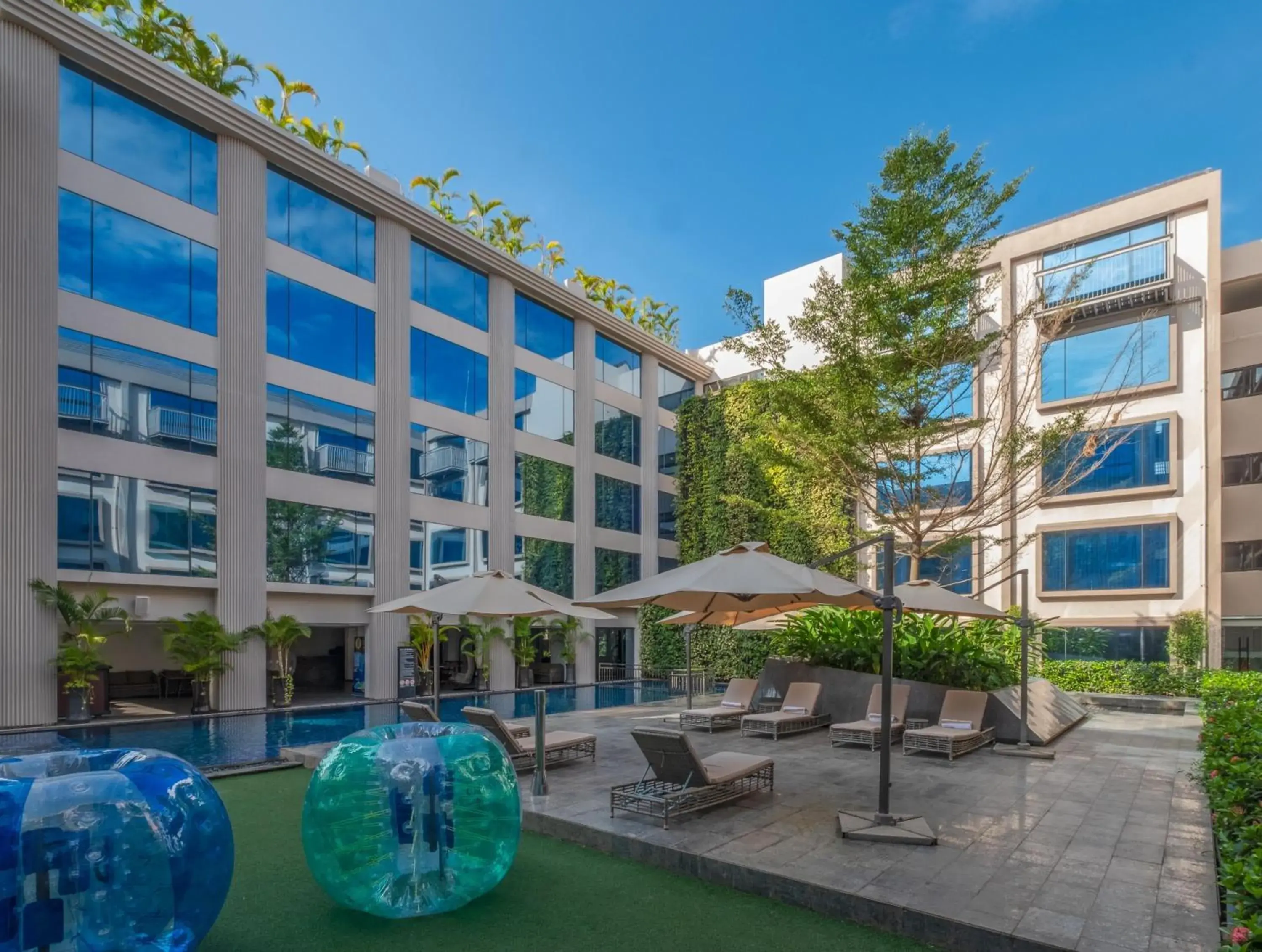 Swimming pool in Hyatt Centric Candolim Goa Swimming pool in Hyatt Centric Candolim Goa