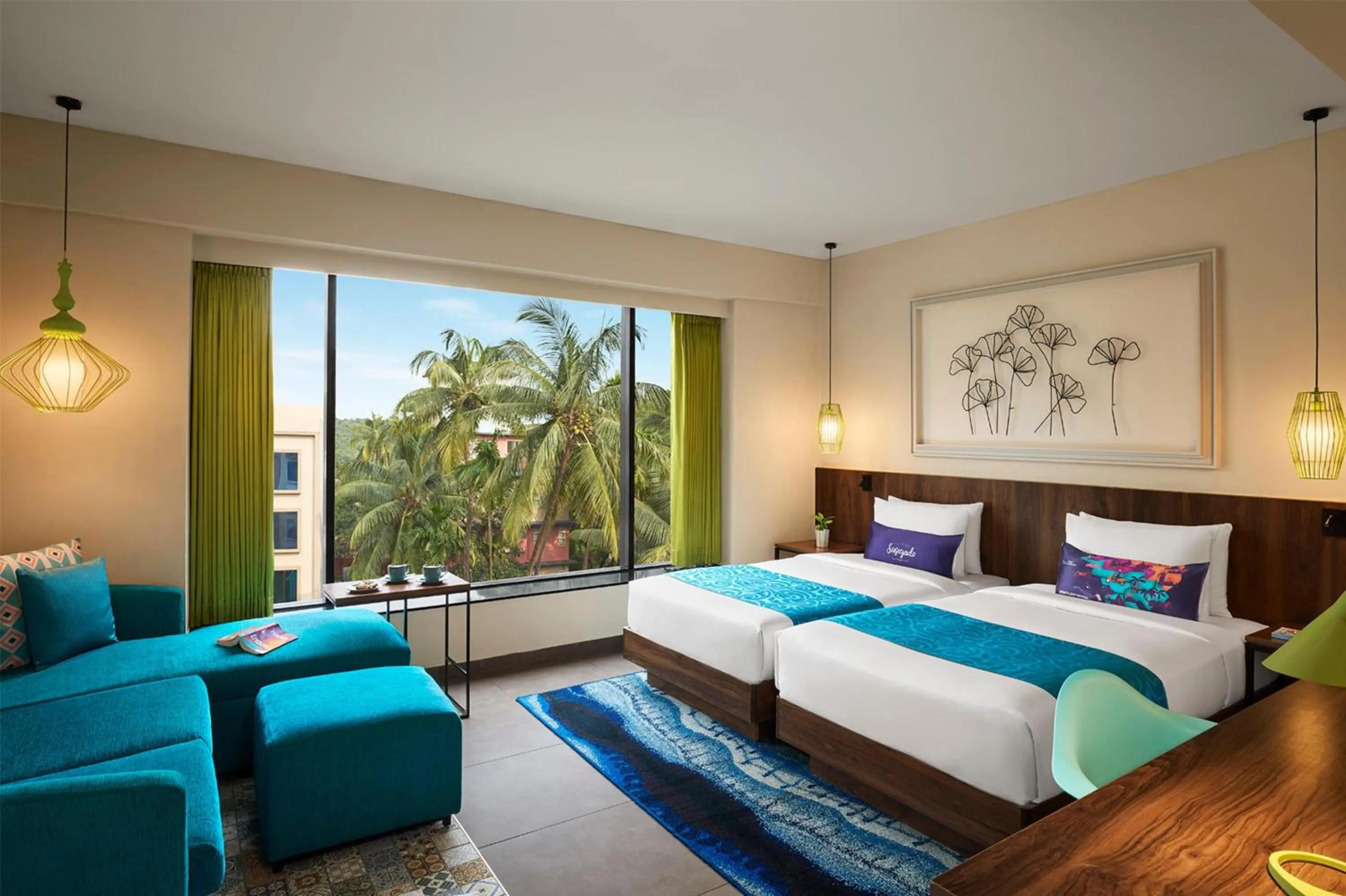 Bedroom, Bed in Hyatt Centric Candolim Goa