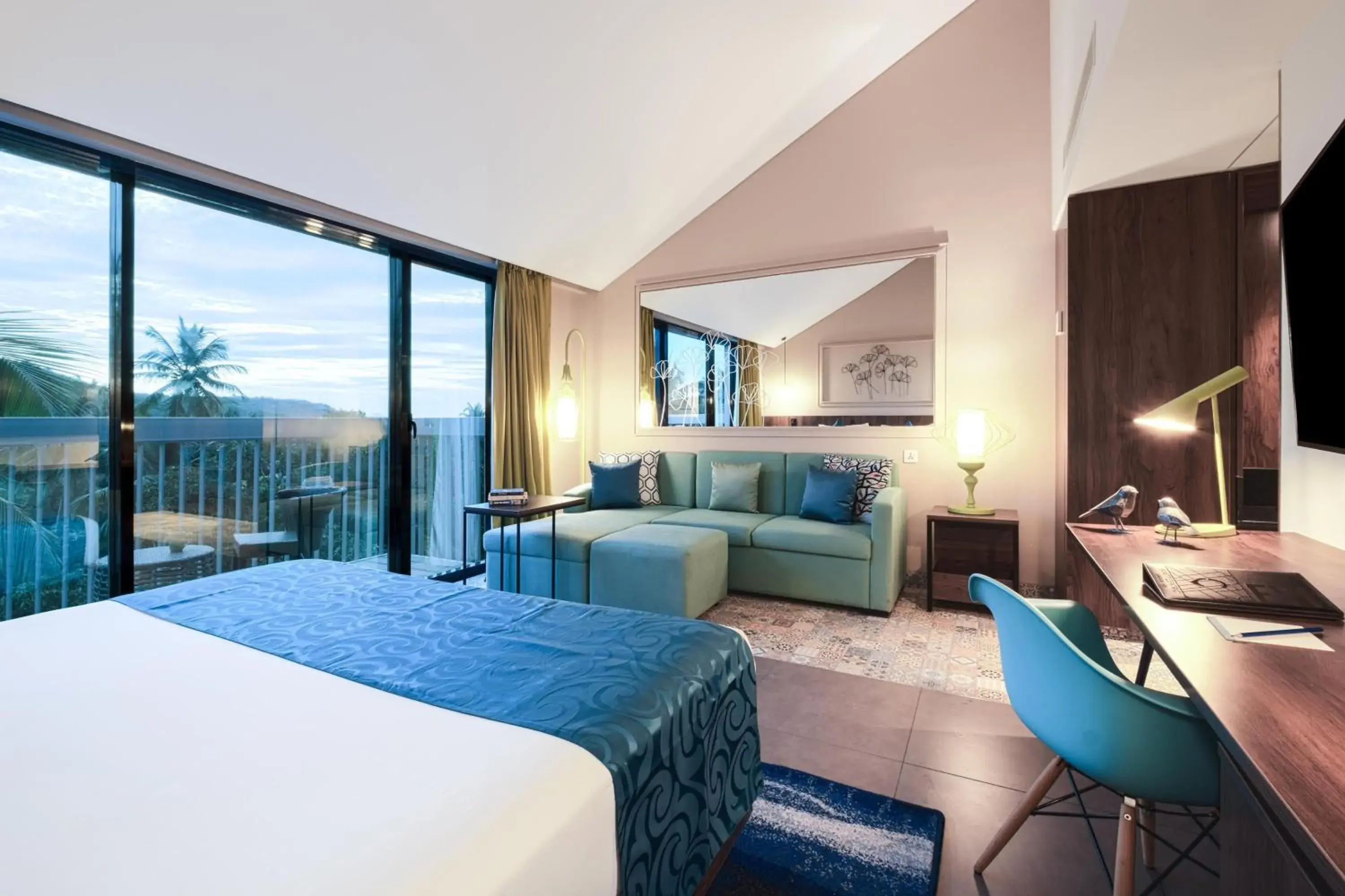 Bedroom, Bed in Hyatt Centric Candolim Goa Bedroom, Bed in Hyatt Centric Candolim Goa