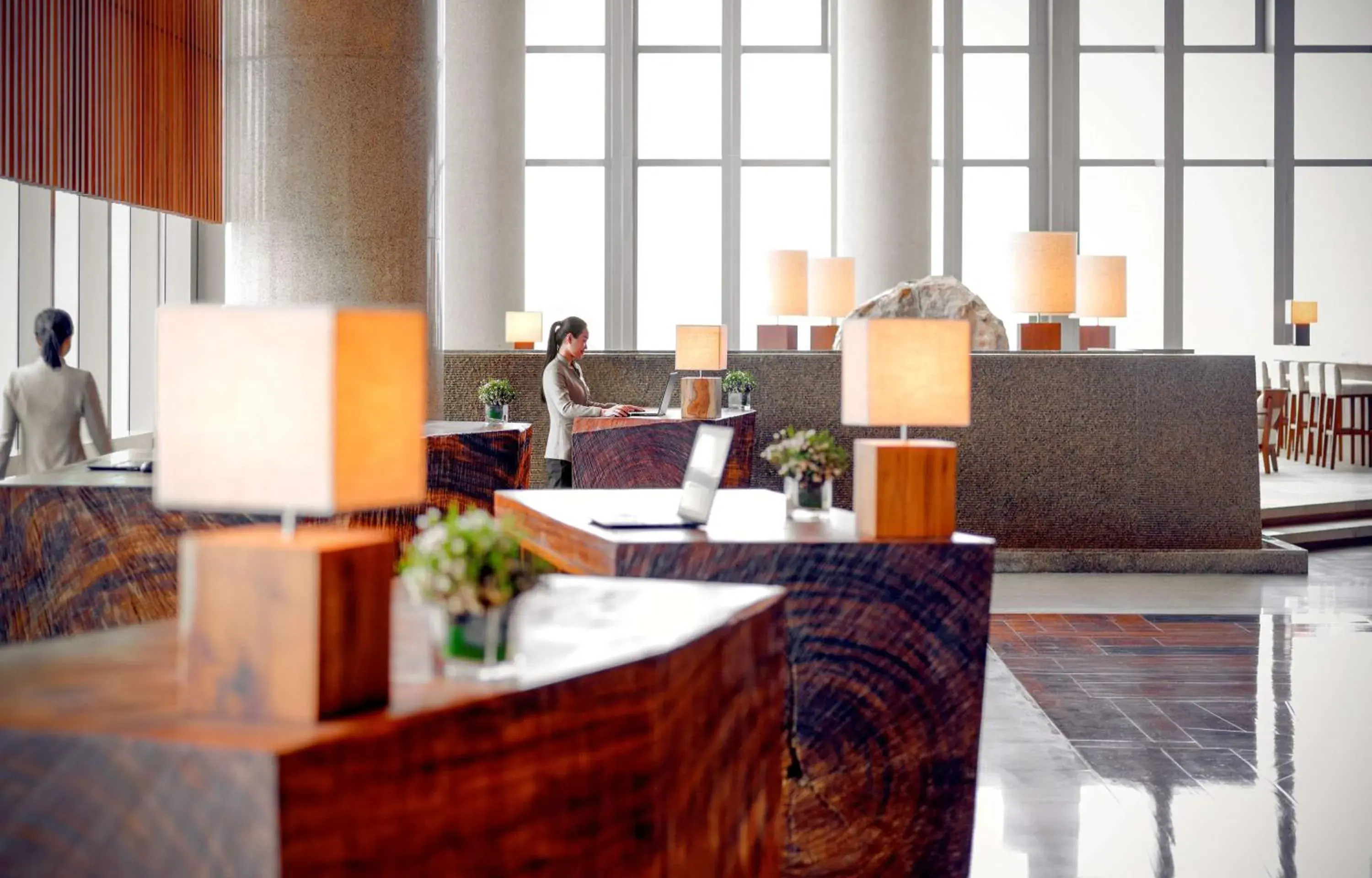 Lobby or reception in Park Hyatt Guangzhou Lobby or reception in Park Hyatt Guangzhou