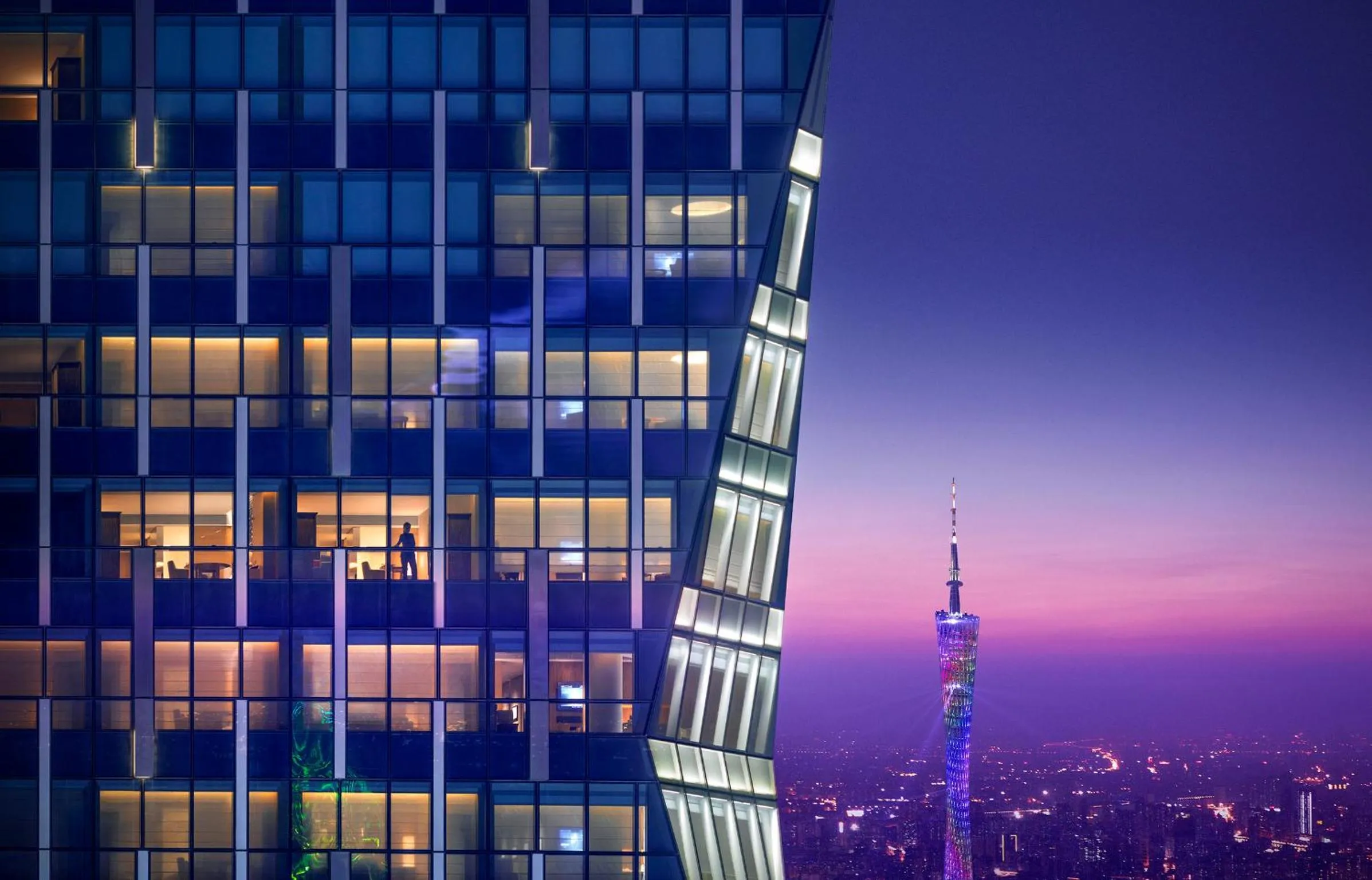 Property building in Park Hyatt Guangzhou