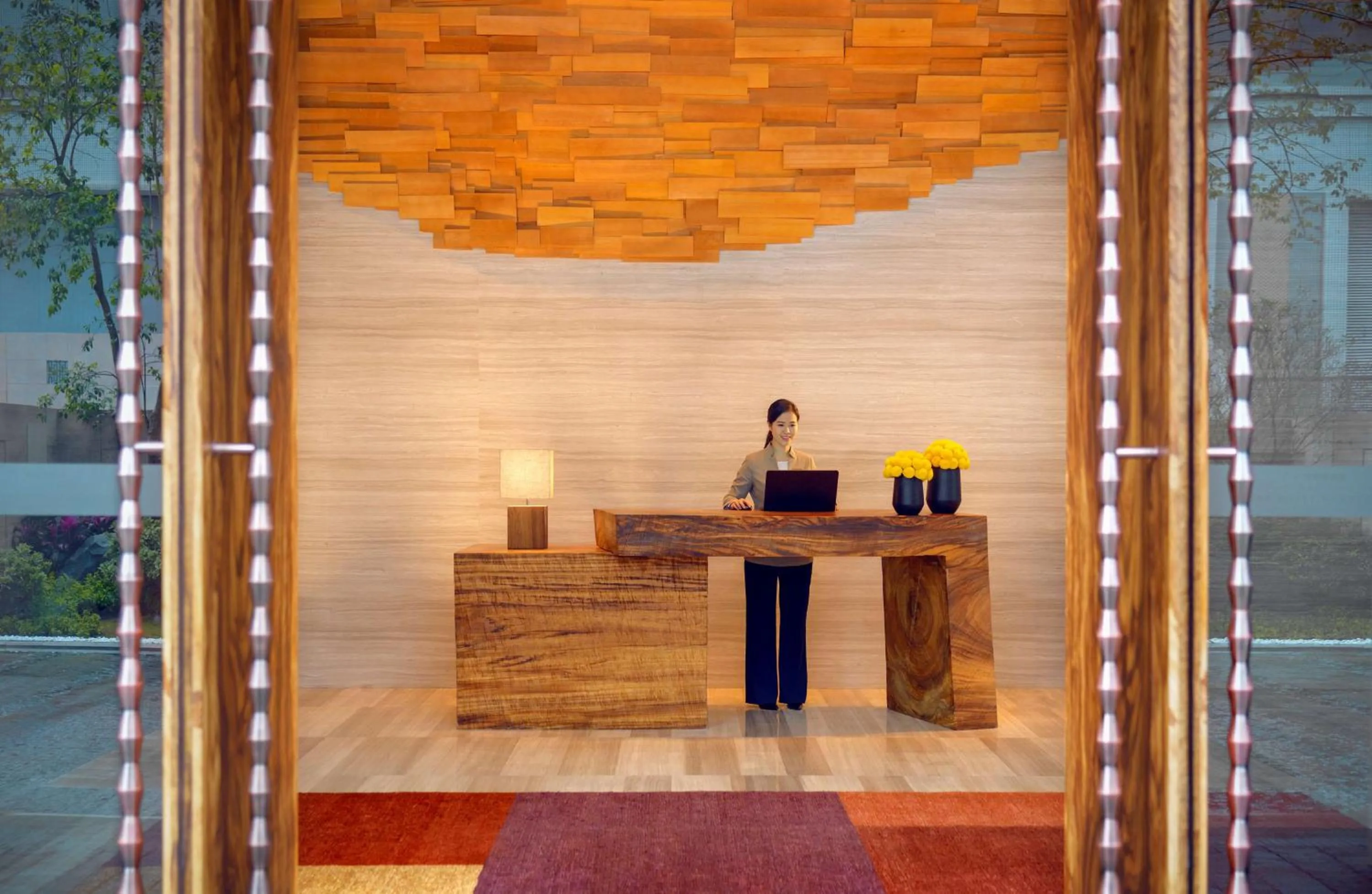 Lobby or reception in Park Hyatt Guangzhou