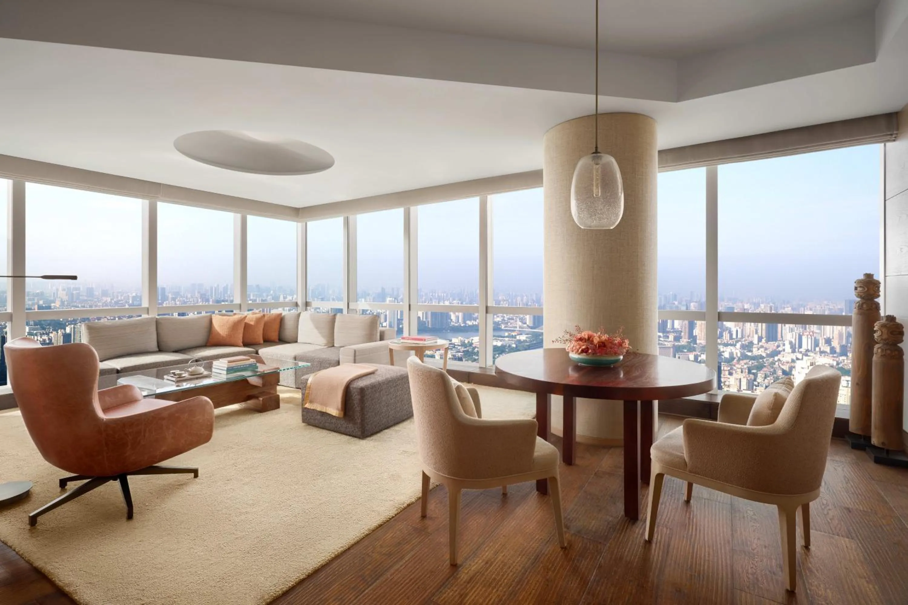 Dining area in Park Hyatt Guangzhou